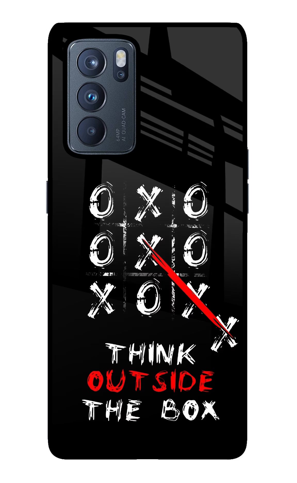Think out of the BOX Oppo Reno6 Pro 5G Glass Case - Think out of the BOX Oppo Reno6 Pro 5G Glass Case Think out of the BOX Oppo Reno6 Pro 5G Glass Case