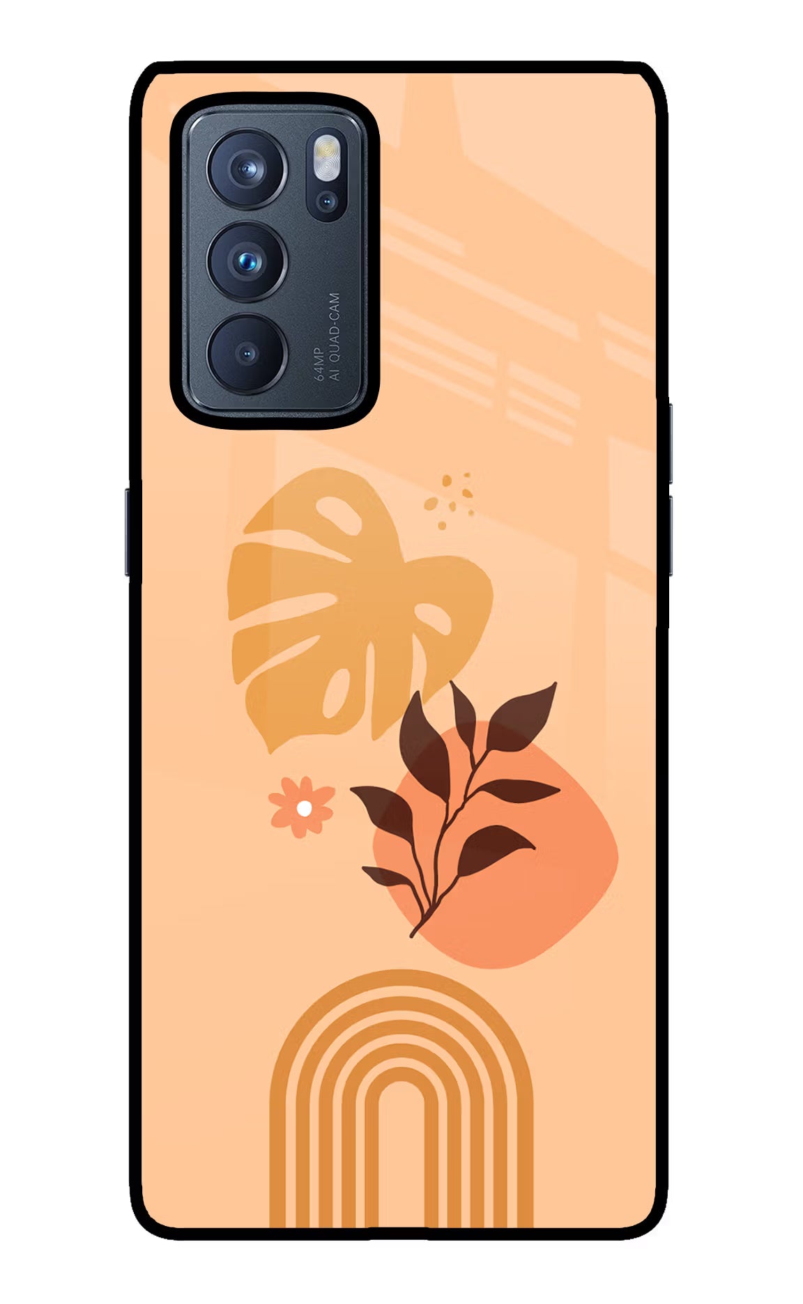 Bohemian Art Oppo Reno6 Pro 5G Back Cover - Bohemian Art Oppo Reno6 Pro 5G Glass Case Back Cover by Casekaro Bohemian Art Oppo Reno6 Pro 5G Glass Case Back Cover by Casekaro