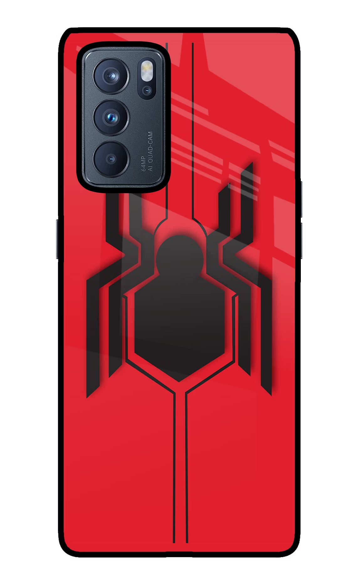 Spider Oppo Reno6 Pro 5G Glass Case - Spider Oppo Reno6 Pro 5G Glass Case Spider Oppo Reno6 Pro 5G Glass Case