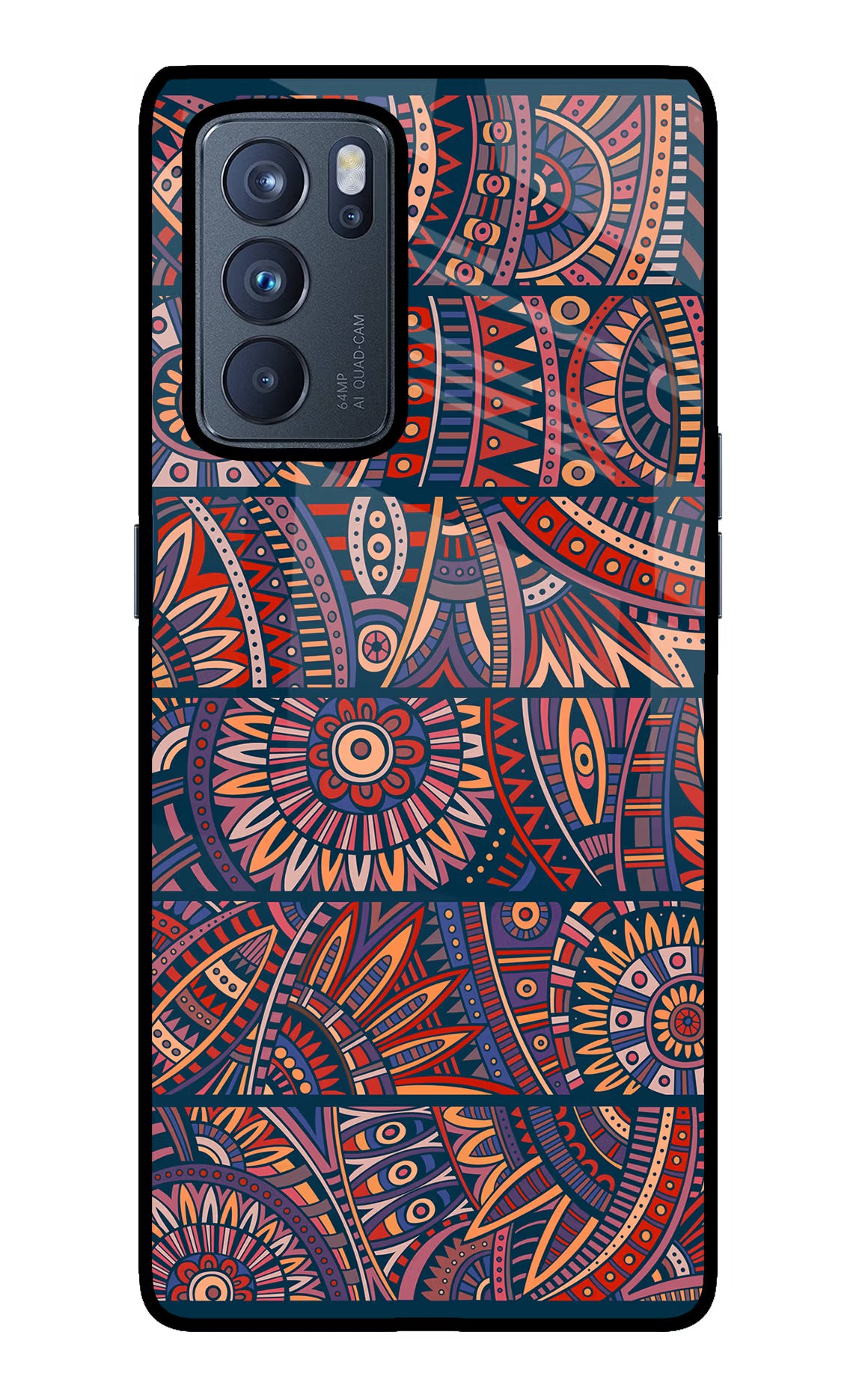 African Culture Design Oppo Reno6 Pro 5G Glass Case - African Culture Design Oppo Reno6 Pro 5G Glass Case African Culture Design Oppo Reno6 Pro 5G Glass Case