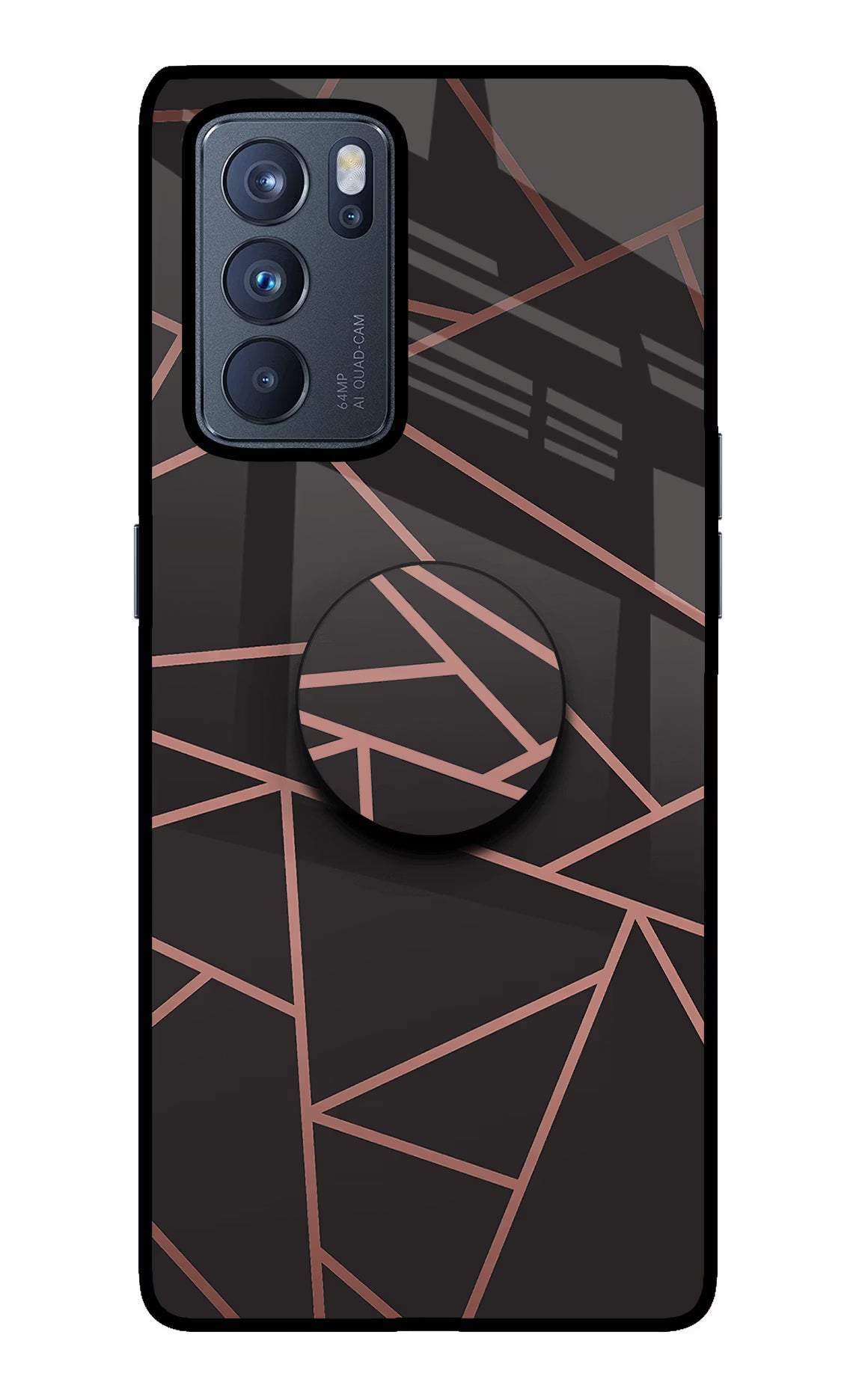 Geometric Pattern Oppo Reno6 Pro 5G Glass Case - Geometric Pattern Oppo Reno6 Pro 5G Glass Case Geometric Pattern Oppo Reno6 Pro 5G Glass Case