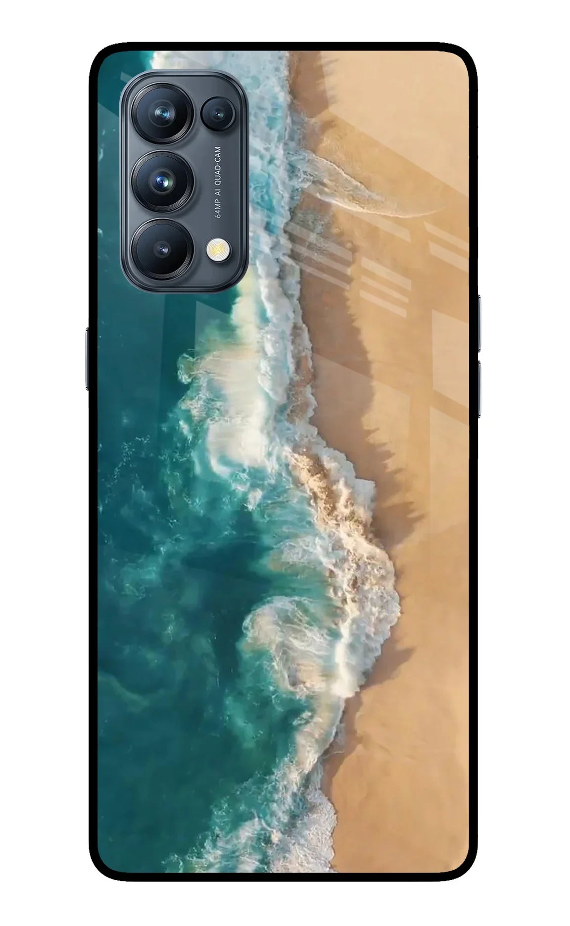 Ocean Beach Oppo Reno5 Pro 5G Glass Case - Ocean Beach Oppo Reno5 Pro 5G Glass Case Ocean Beach Oppo Reno5 Pro 5G Glass Case