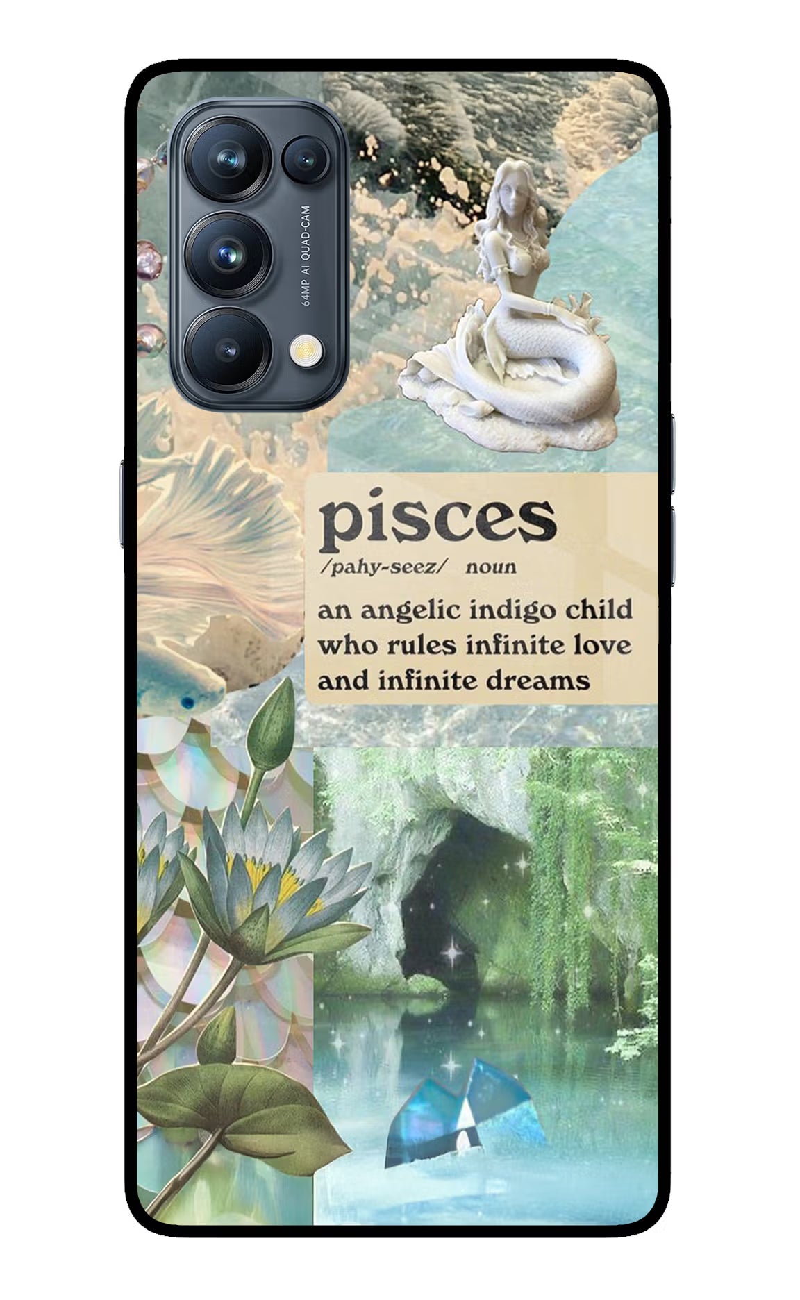 Pisces Zodiac Oppo Reno5 Pro 5G Glass Case - Pisces Zodiac Oppo Reno5 Pro 5G Glass Case Pisces Zodiac Oppo Reno5 Pro 5G Glass Case