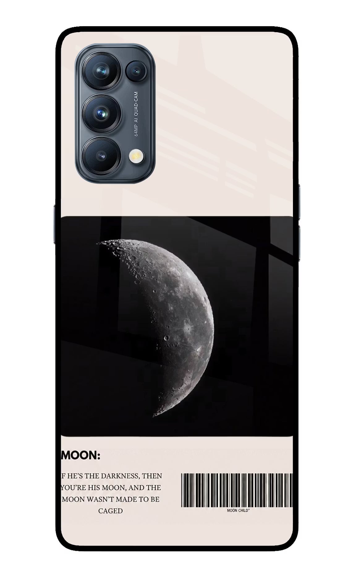Moon Phase Oppo Reno5 Pro 5G Glass Case - Moon Phase Oppo Reno5 Pro 5G Glass Case Moon Phase Oppo Reno5 Pro 5G Glass Case