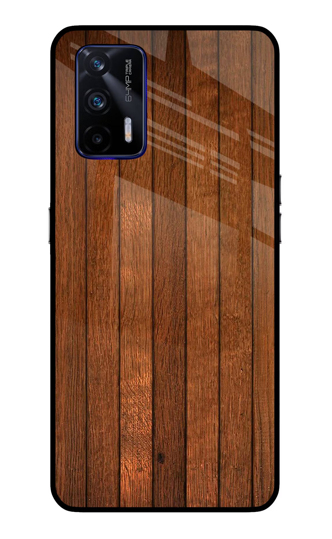 Wooden Artwork Bands Realme GT 5G Glass Case - Wooden Artwork Bands Realme GT 5G Glass Case Wooden Artwork Bands Realme GT 5G Glass Case