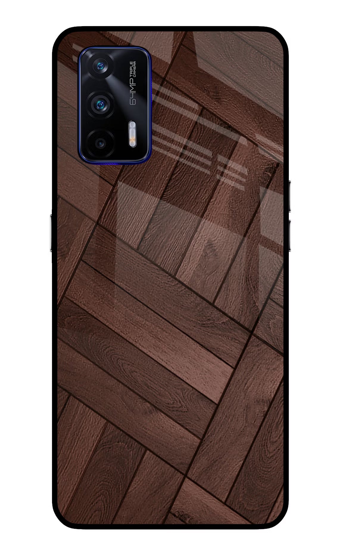 Wooden Texture Design Realme GT 5G Glass Case - Wooden Texture Design Realme GT 5G Glass Case Wooden Texture Design Realme GT 5G Glass Case