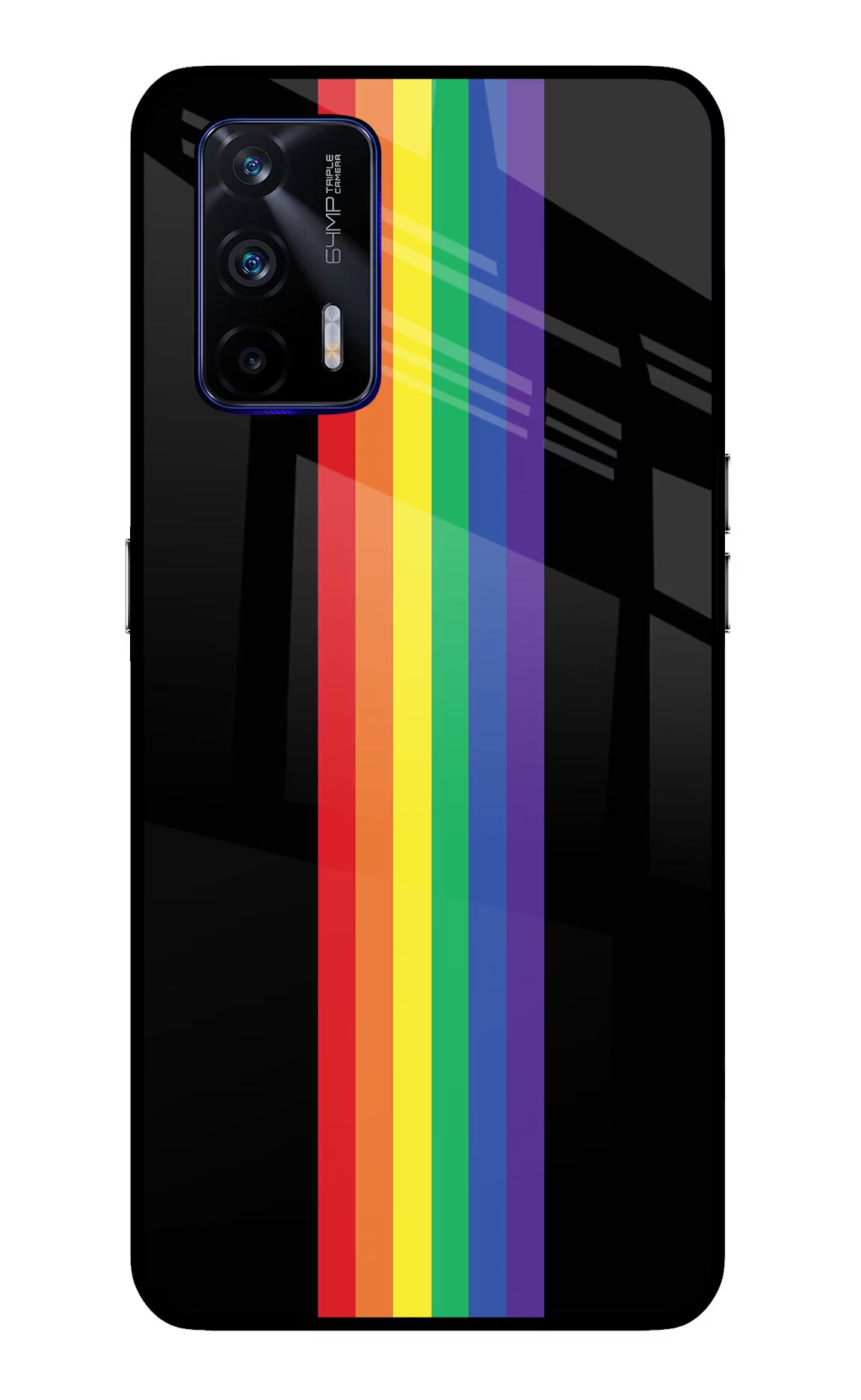 Pride Realme GT 5G Back Cover - Pride Realme GT 5G Glass Case Back Cover by Casekaro Pride Realme GT 5G Glass Case Back Cover by Casekaro
