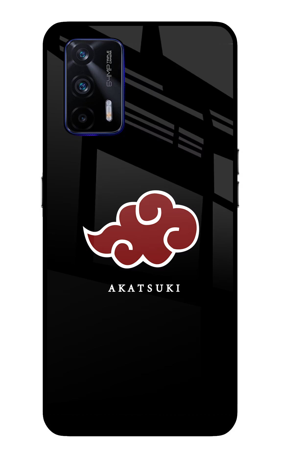 Akatsuki Realme GT 5G Back Cover - Akatsuki Realme GT 5G Glass Case Back Cover by Casekaro Akatsuki Realme GT 5G Glass Case Back Cover by Casekaro