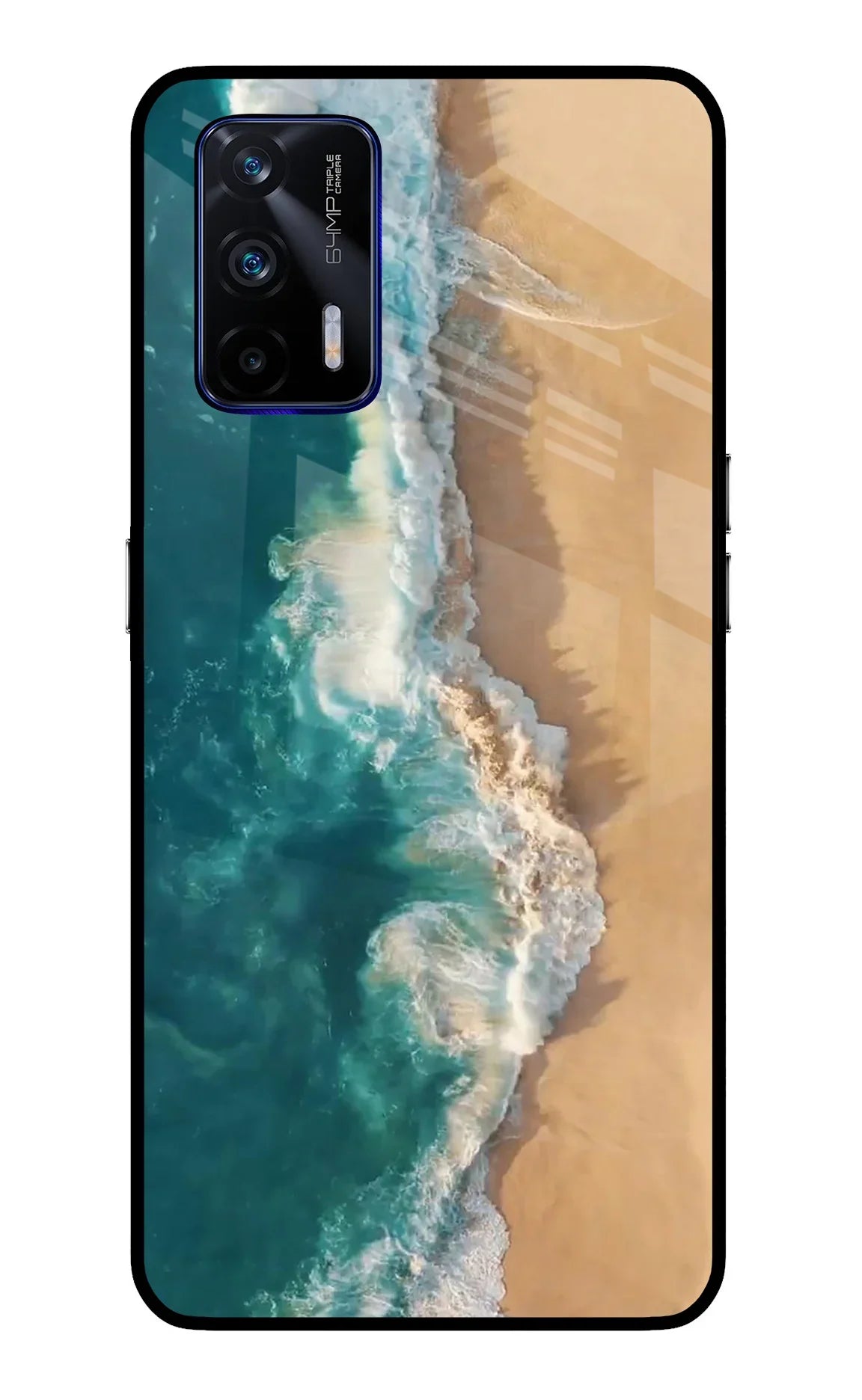 Ocean Beach Realme GT 5G Glass Case - Ocean Beach Realme GT 5G Glass Case Ocean Beach Realme GT 5G Glass Case