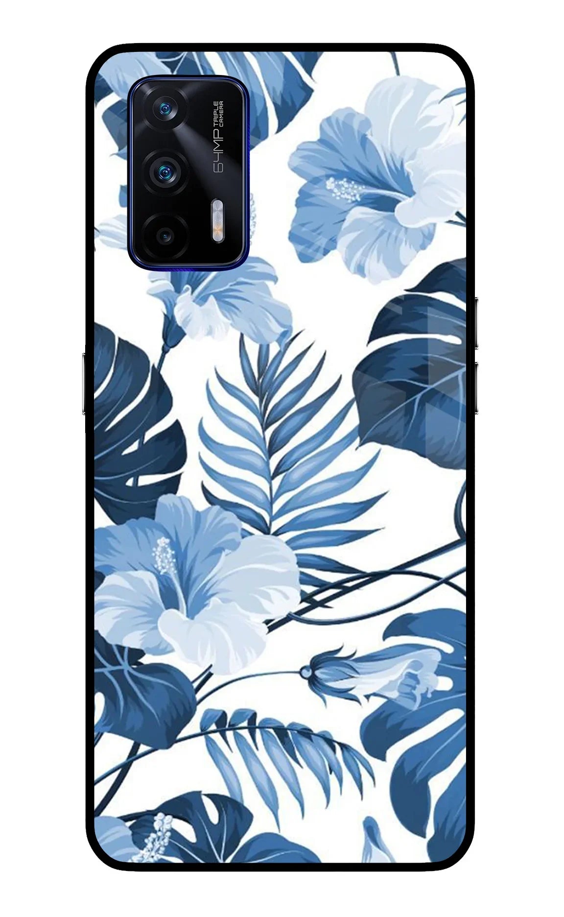 Fabric Art Realme GT 5G Glass Case - Fabric Art Realme GT 5G Glass Case Fabric Art Realme GT 5G Glass Case