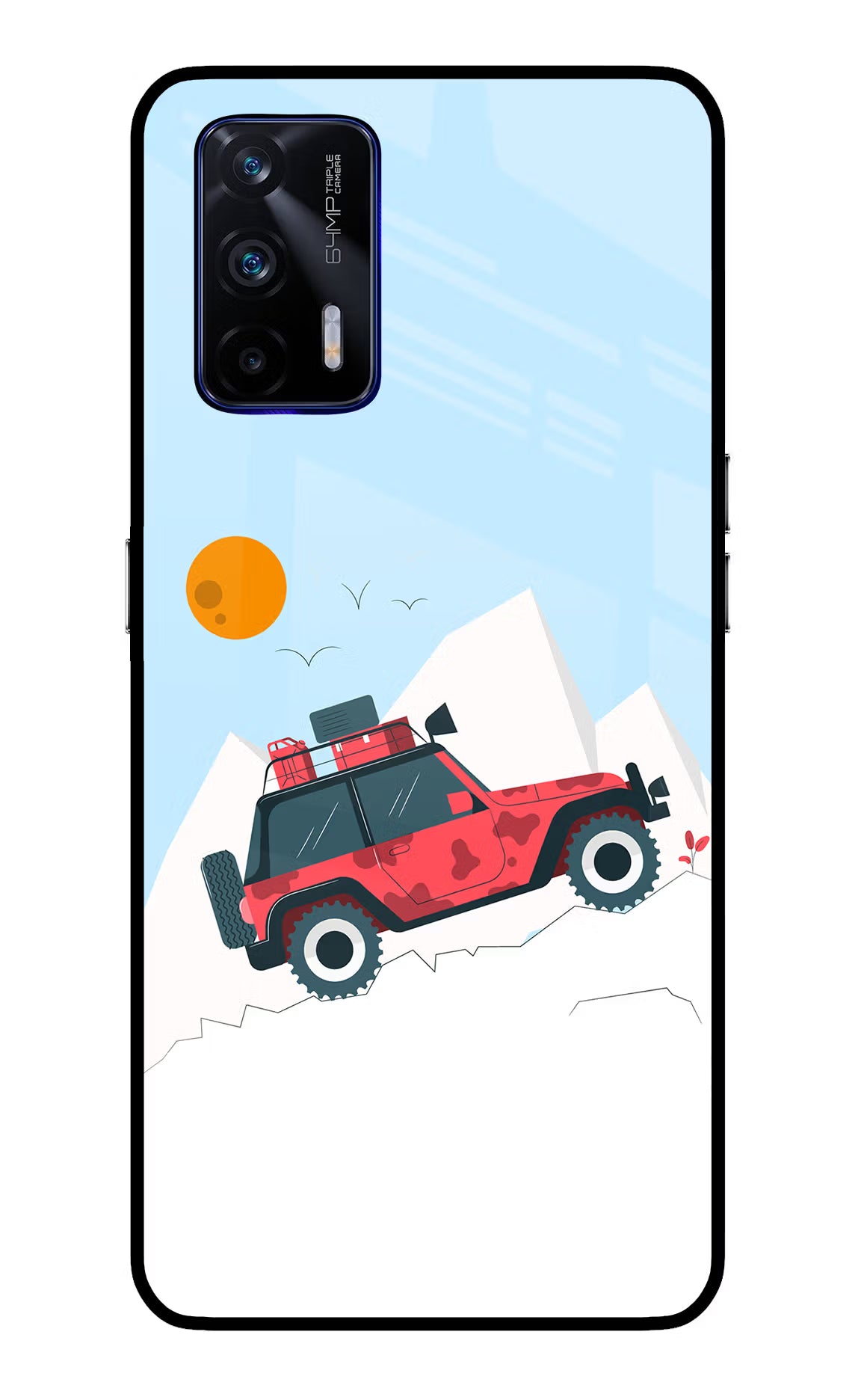 Mountain Trail Beast Realme GT 5G Glass Case - Mountain Trail Beast Realme GT 5G Glass Case Mountain Trail Beast Realme GT 5G Glass Case