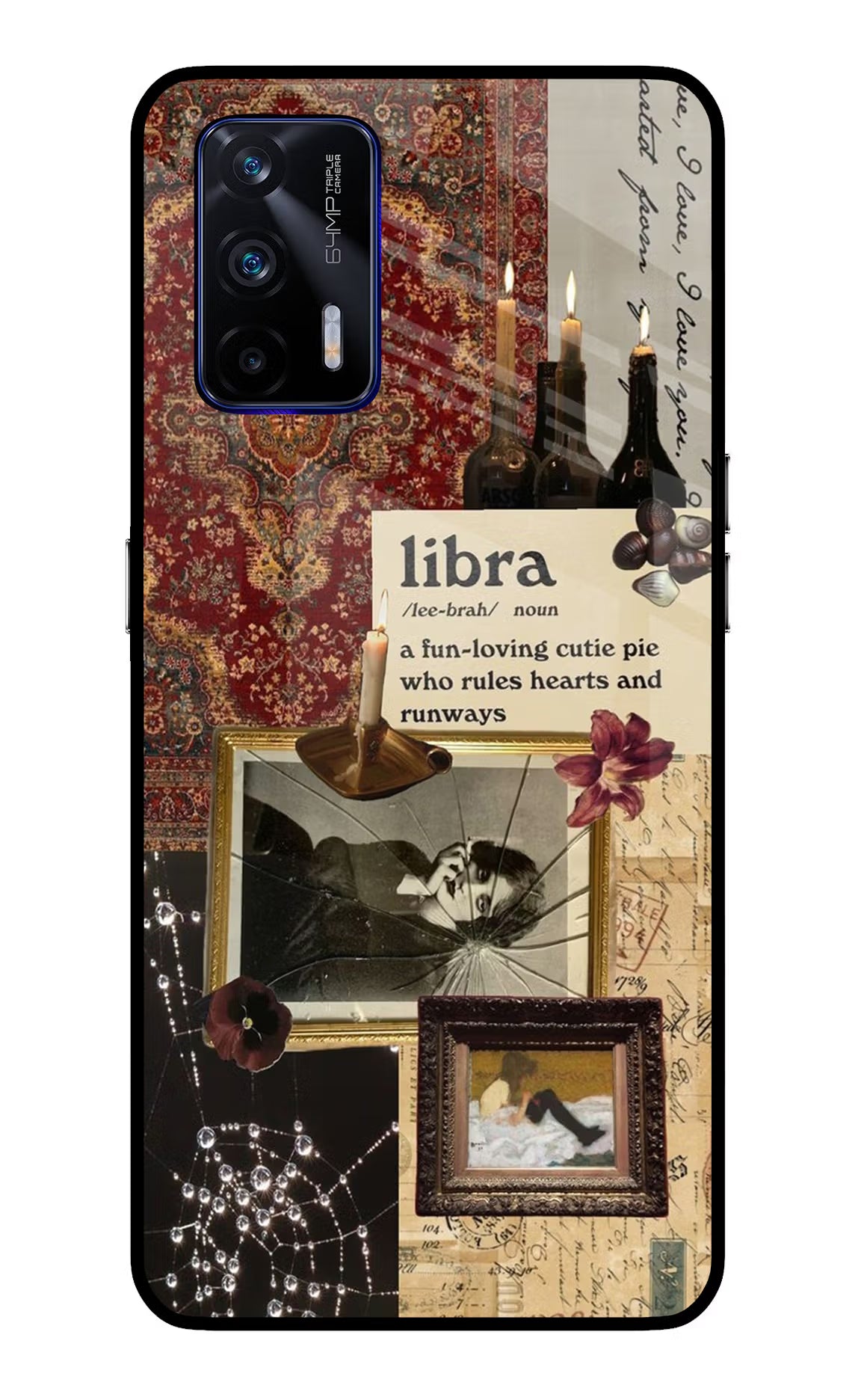 Libra Zodiac Realme GT 5G Glass Case - Libra Zodiac Realme GT 5G Glass Case Libra Zodiac Realme GT 5G Glass Case