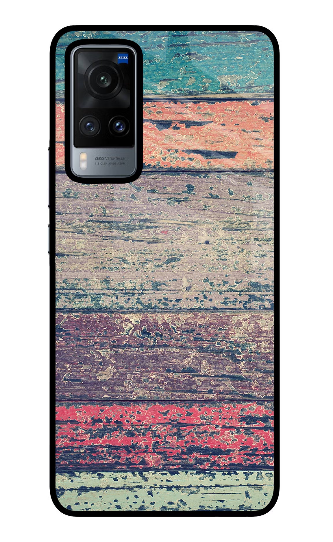 Colourful Wall Vivo X60 Back Cover - Colourful Wall Vivo X60 Glass Case Back Cover by Casekaro Colourful Wall Vivo X60 Glass Case Back Cover by Casekaro