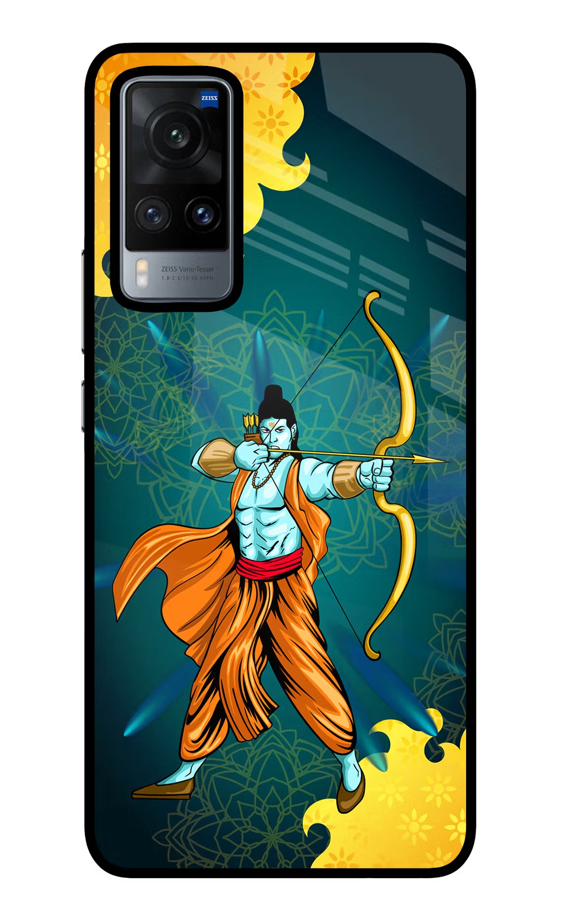 Lord Ram - 6 Vivo X60 Glass Case - Lord Ram - 6 Vivo X60 Glass Case Lord Ram - 6 Vivo X60 Glass Case