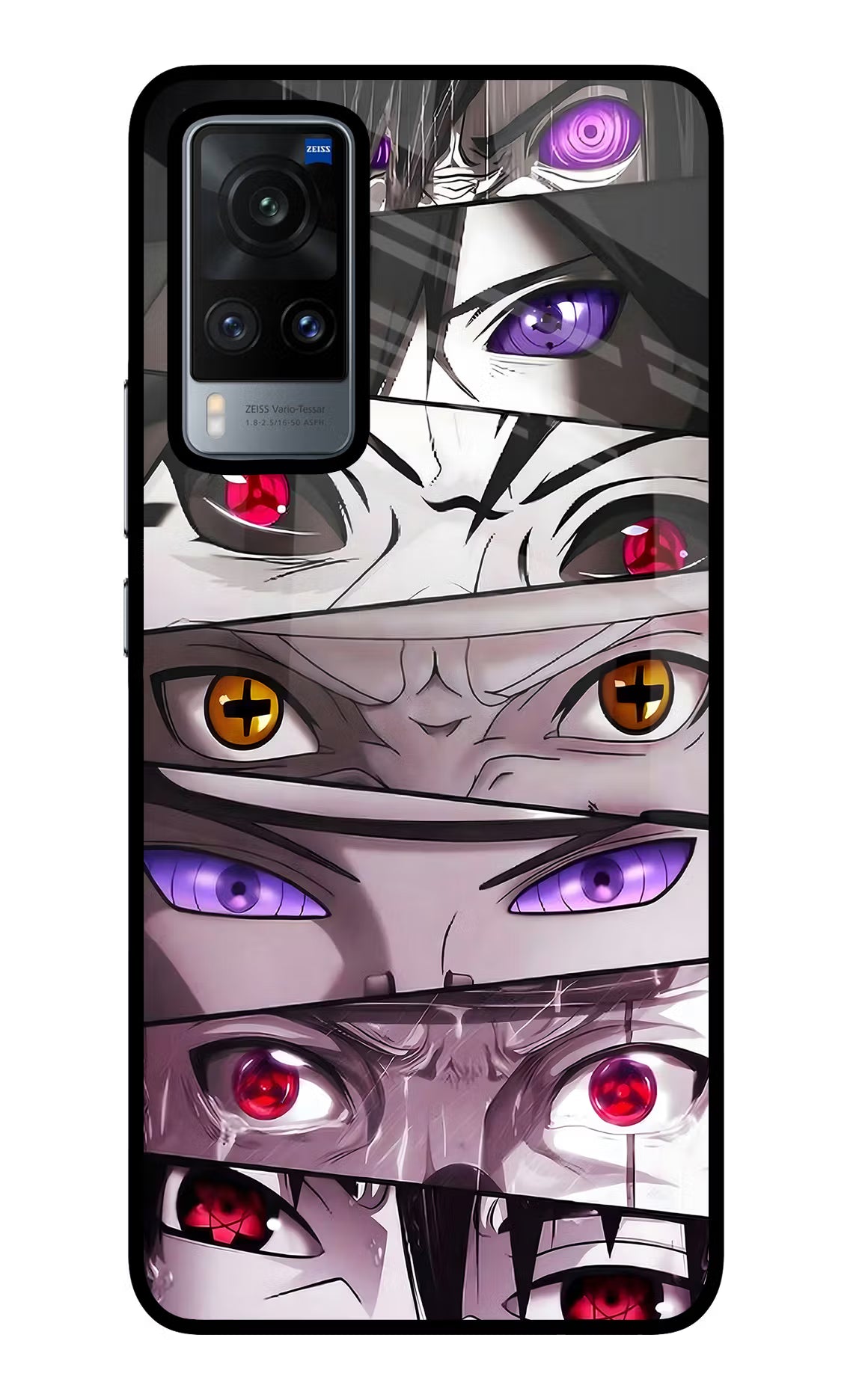 Naruto Anime Vivo X60 Glass Case - Naruto Anime Vivo X60 Glass Case Naruto Anime Vivo X60 Glass Case