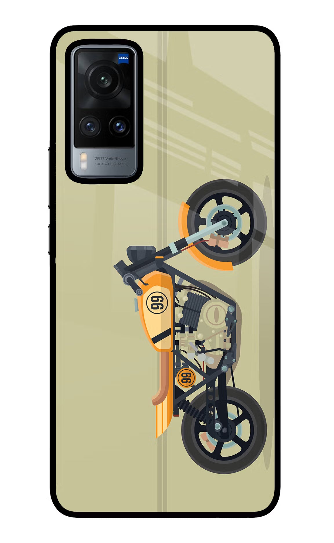 Vertical Speedster Vivo X60 Glass Case - Vertical Speedster Vivo X60 Glass Case Vertical Speedster Vivo X60 Glass Case