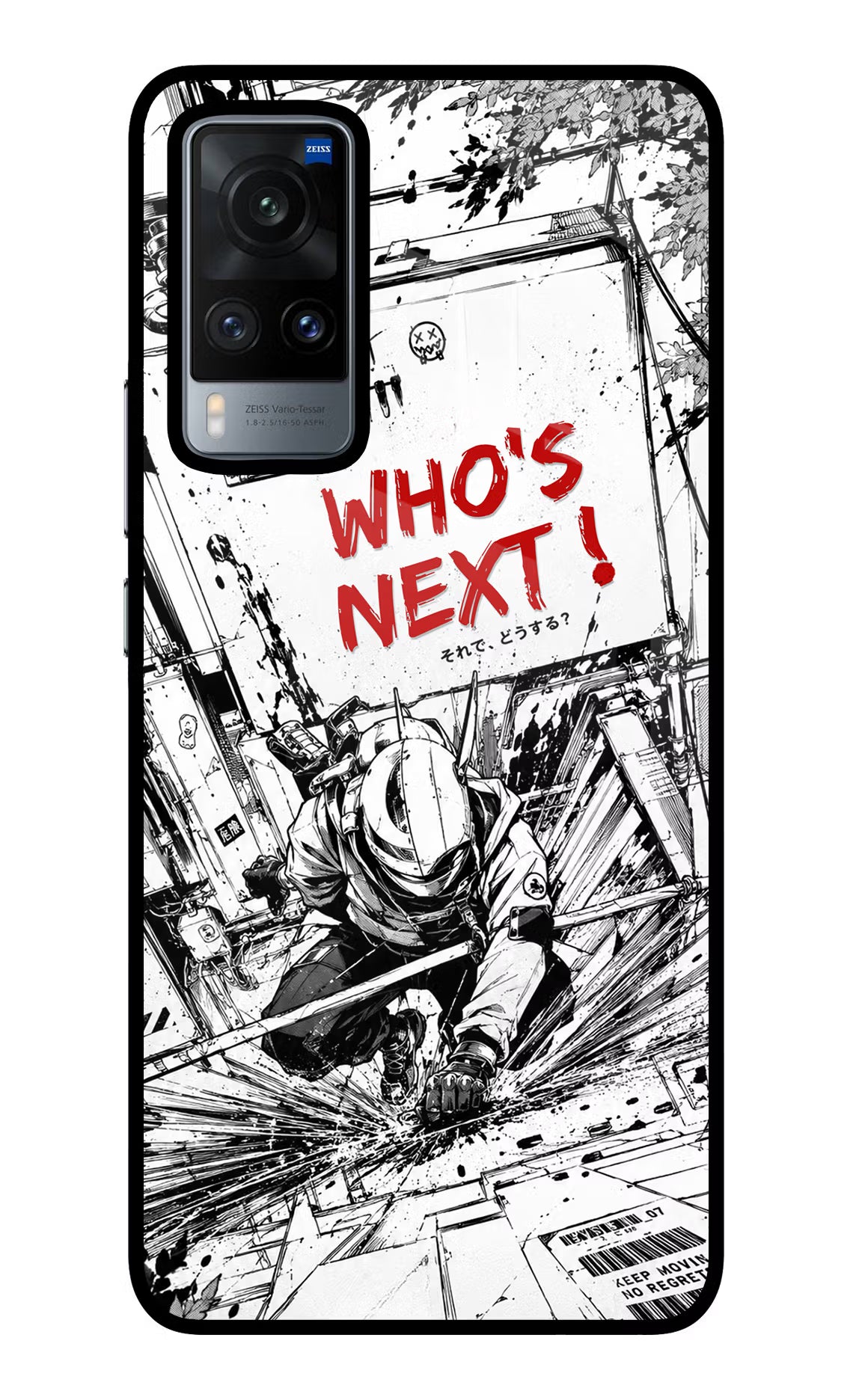 Who's Next Vivo X60 Glass Case - Who's Next Vivo X60 Glass Case Who's Next Vivo X60 Glass Case