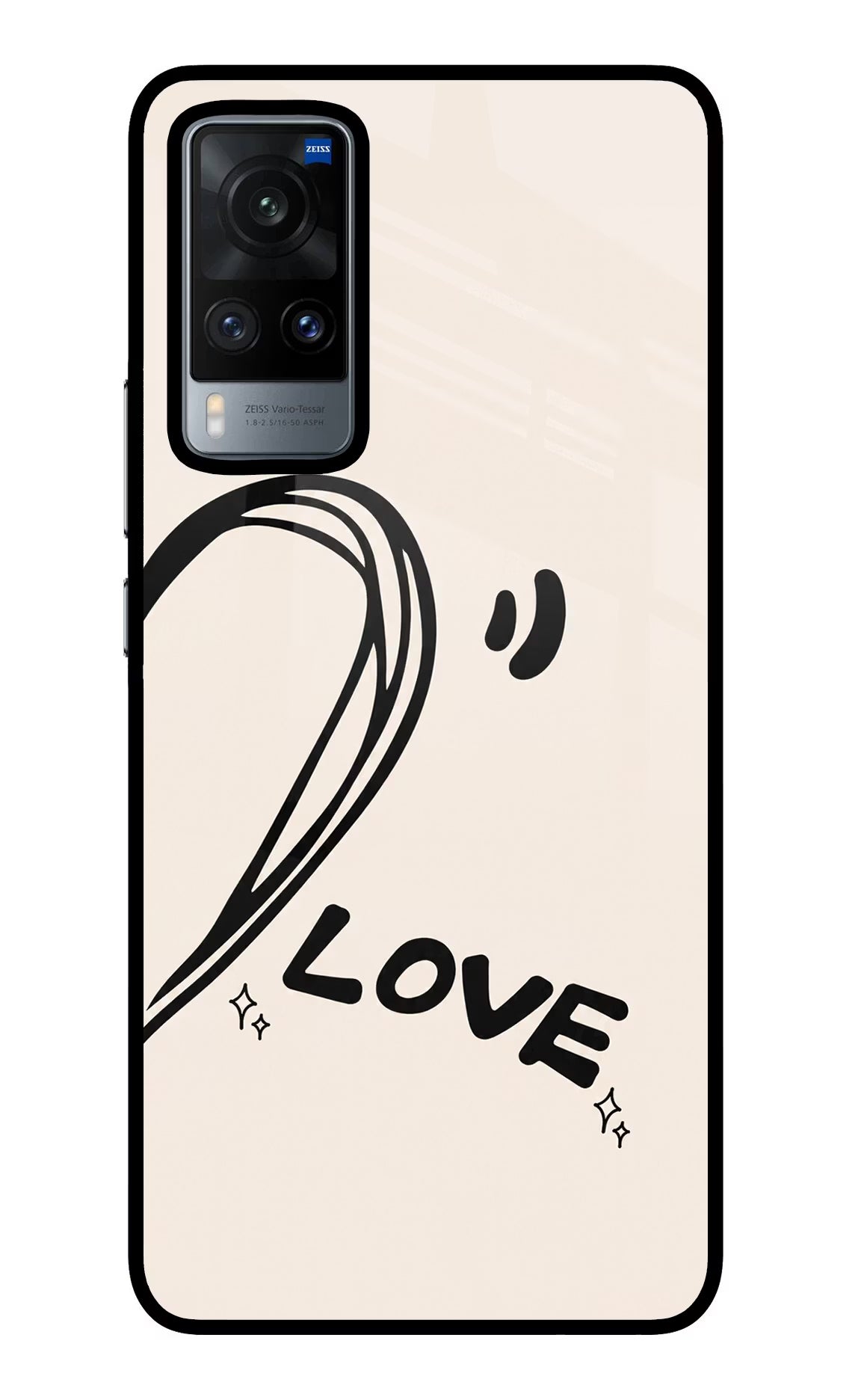 Soul Line Vivo X60 Glass Case - Soul Line Vivo X60 Glass Case Soul Line Vivo X60 Glass Case