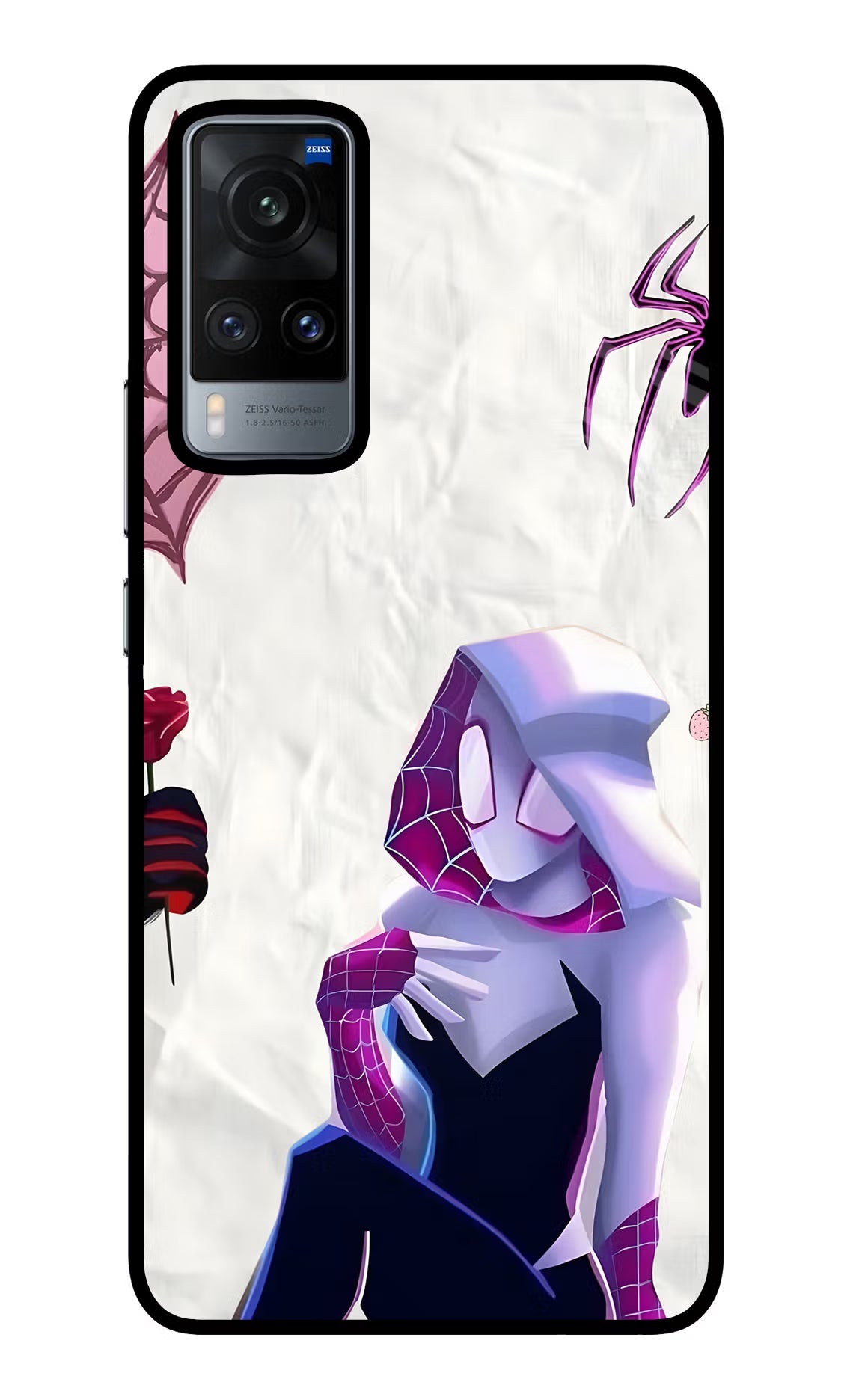 Gwen Verse Vivo X60 Glass Case - Gwen Verse Vivo X60 Glass Case Gwen Verse Vivo X60 Glass Case