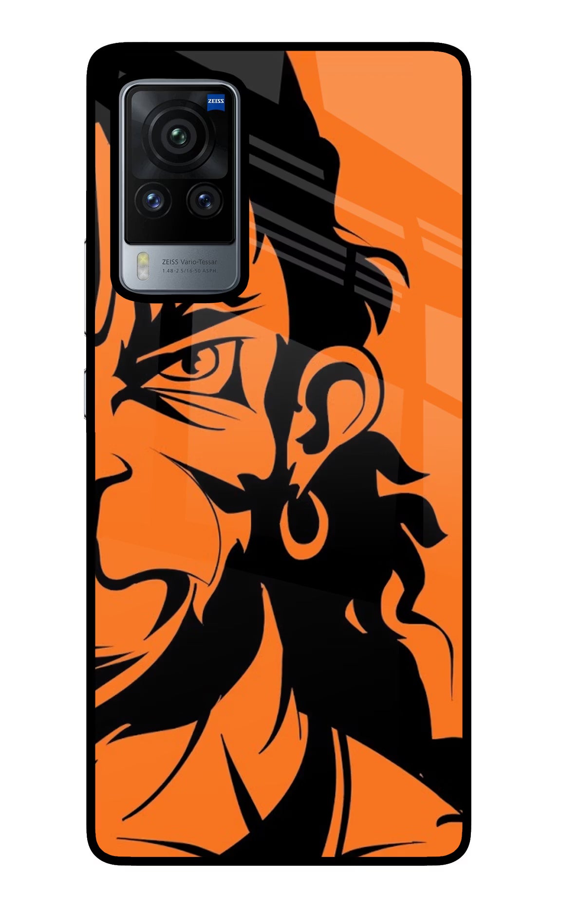 Hanuman Vivo X60 Pro Back Cover - Hanuman Vivo X60 Pro Glass Case Back Cover by Casekaro Hanuman Vivo X60 Pro Glass Case Back Cover by Casekaro