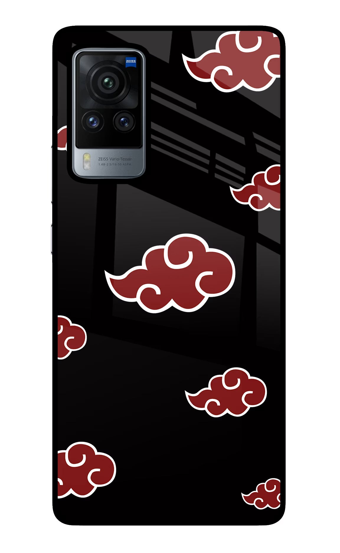 Akatsuki Vivo X60 Pro Back Cover - Akatsuki Vivo X60 Pro Glass Case Back Cover by Casekaro Akatsuki Vivo X60 Pro Glass Case Back Cover by Casekaro