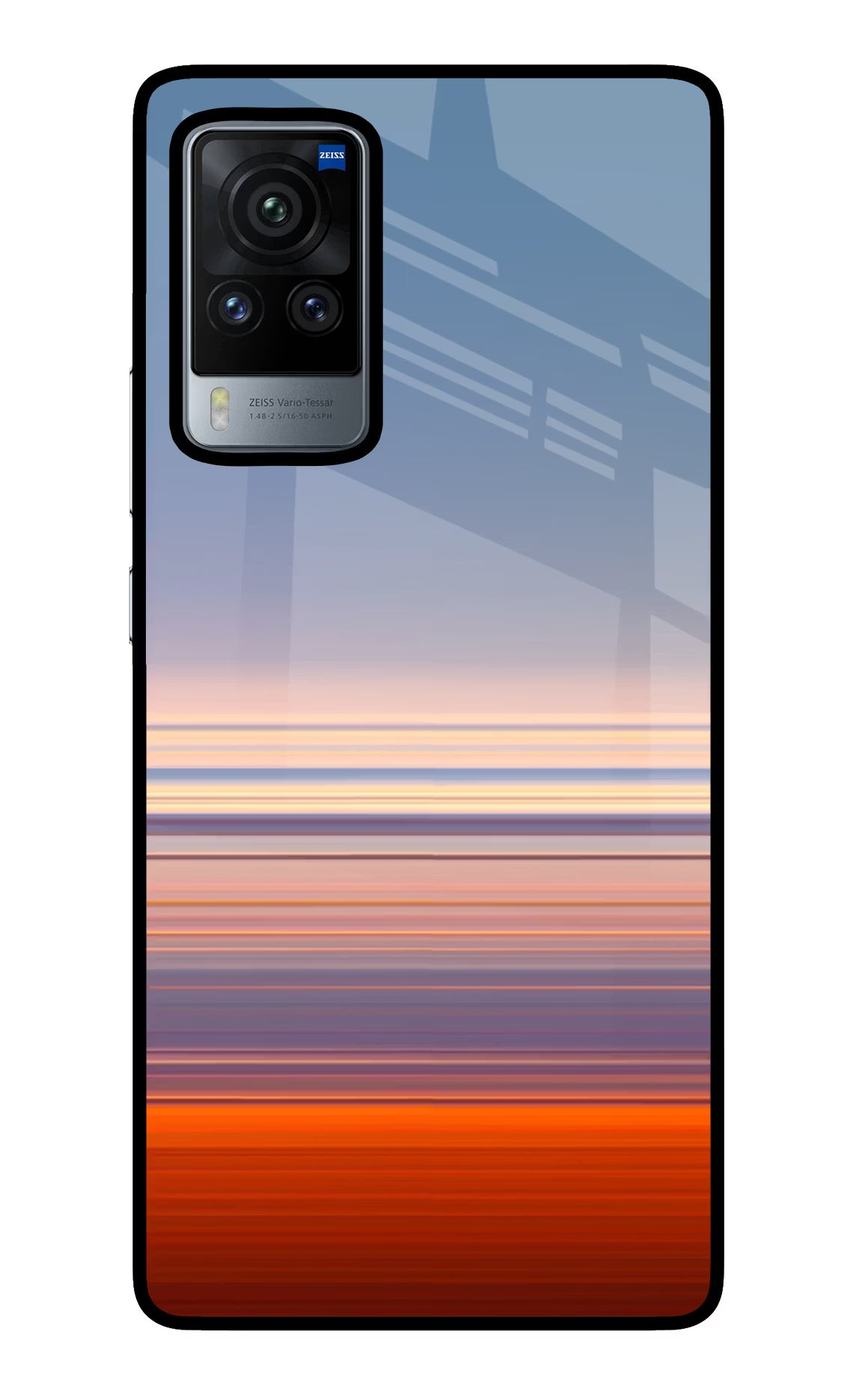 Morning Colors Vivo X60 Pro Back Cover - Morning Colors Vivo X60 Pro Glass Case Back Cover by Casekaro Morning Colors Vivo X60 Pro Glass Case Back Cover by Casekaro