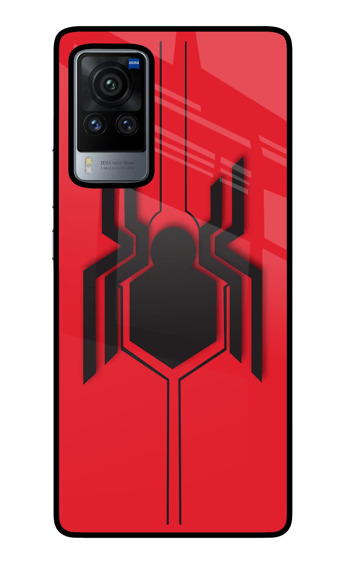 Spider Vivo X60 Pro Back Cover - Spider Vivo X60 Pro Glass Case Back Cover by Casekaro Spider Vivo X60 Pro Glass Case Back Cover by Casekaro