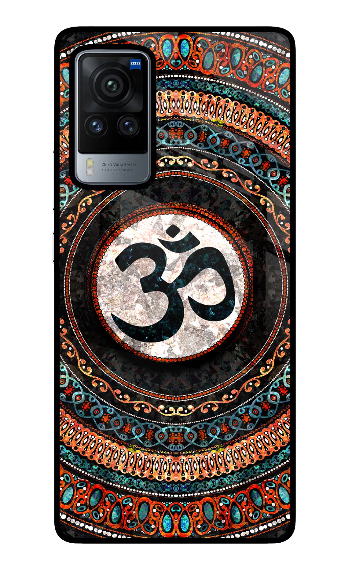 Om Culture Vivo X60 Pro Glass Case - Om Culture Vivo X60 Pro Glass Case Om Culture Vivo X60 Pro Glass Case