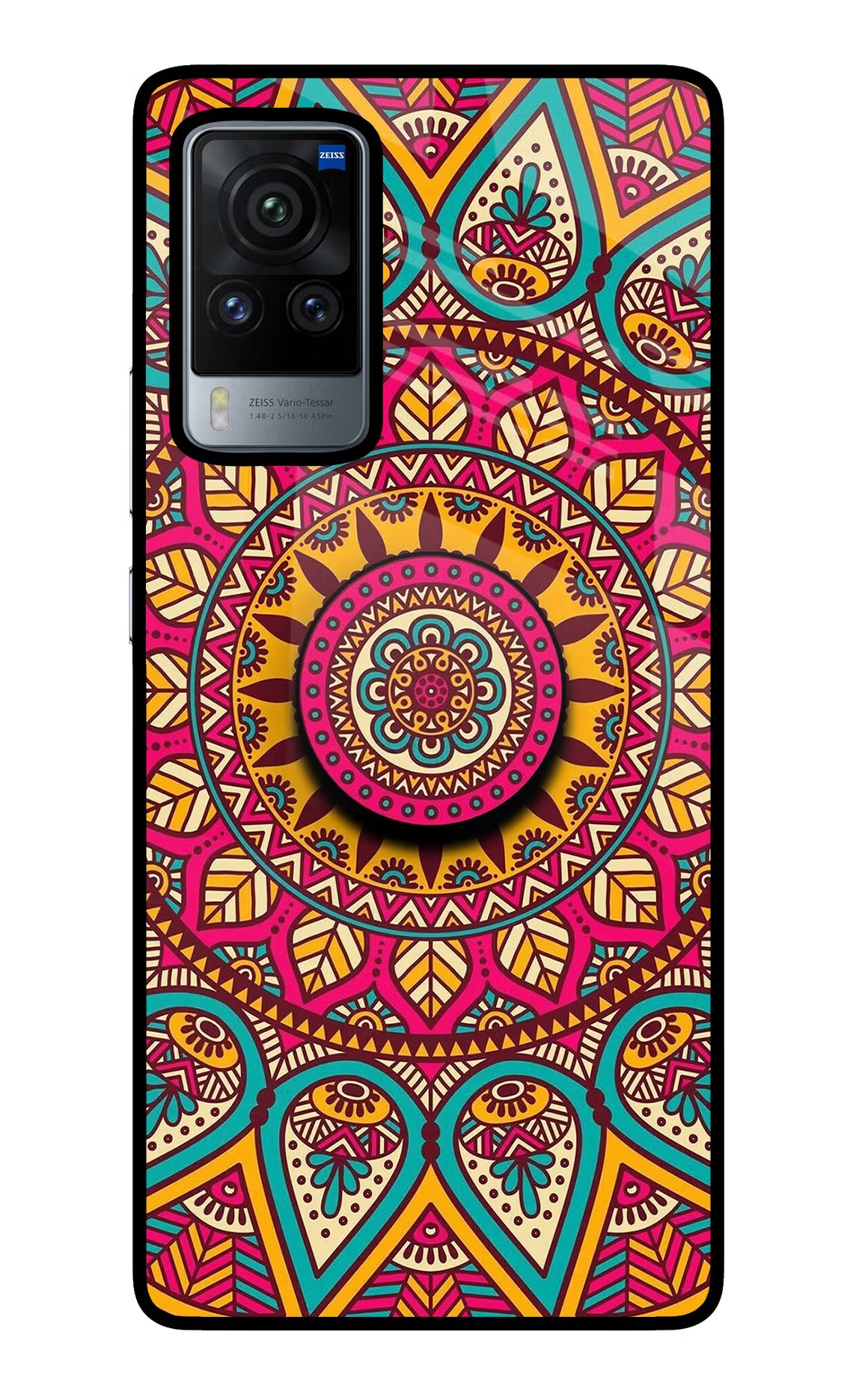 Mandala Vivo X60 Pro Pop Case - Mandala Vivo X60 Pro Pop Case by Casekaro Mandala Vivo X60 Pro Pop Case by Casekaro