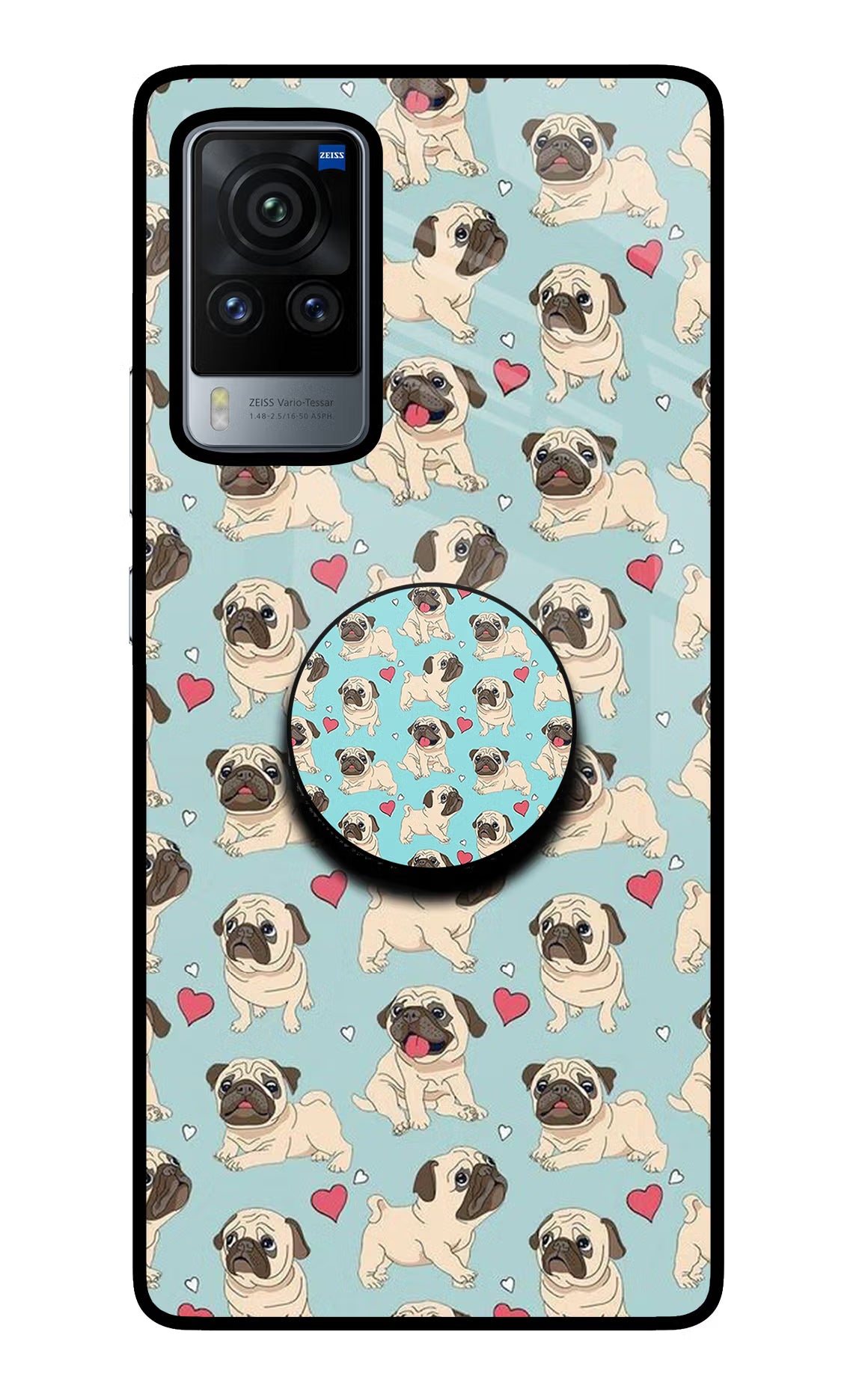 Pug Dog Vivo X60 Pro Pop Case - Pug Dog Vivo X60 Pro Pop Case by Casekaro Pug Dog Vivo X60 Pro Pop Case by Casekaro