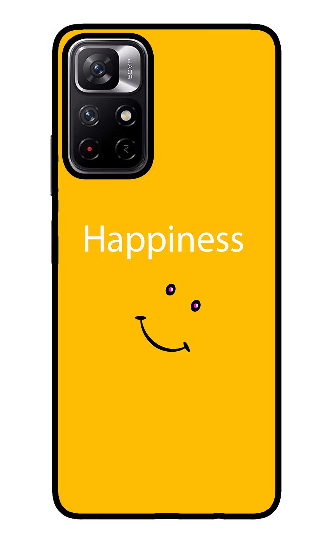 Happiness With Smiley Redmi Note 11T 5G Glass Case - Happiness With Smiley Redmi Note 11T 5G Glass Case Happiness With Smiley Redmi Note 11T 5G Glass Case