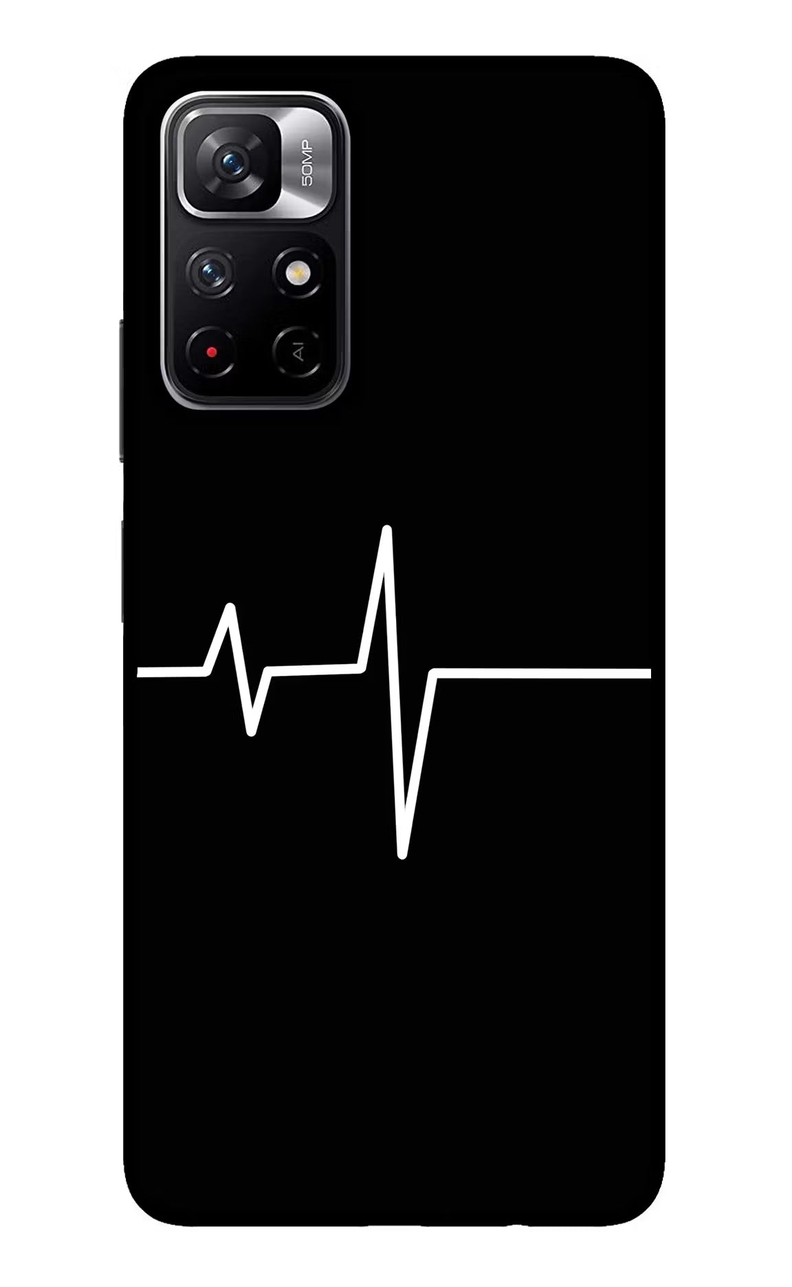 Heart Beats Redmi Note 11T 5G Glass Case - Heart Beats Redmi Note 11T 5G Glass Case Heart Beats Redmi Note 11T 5G Glass Case