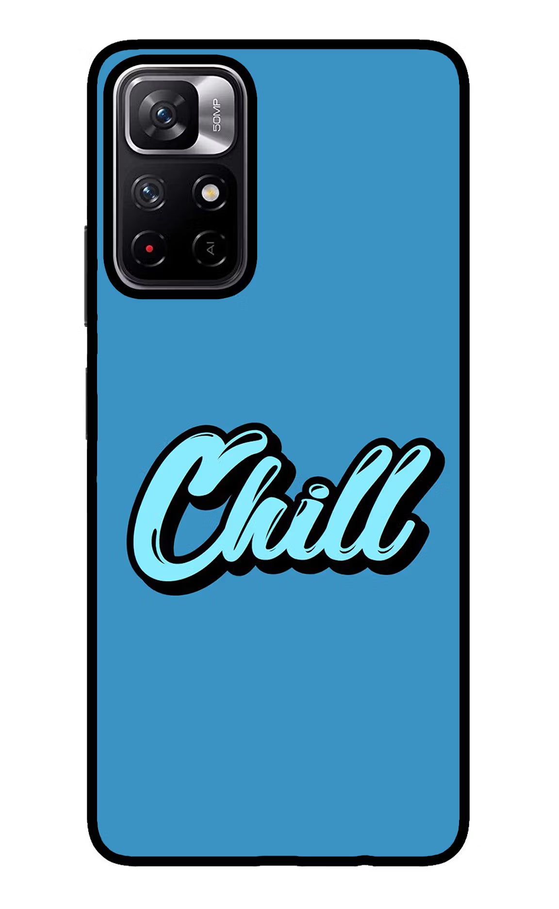 Chill Redmi Note 11T 5G Back Cover - Chill Redmi Note 11T 5G Glass Case Back Cover by Casekaro Chill Redmi Note 11T 5G Glass Case Back Cover by Casekaro