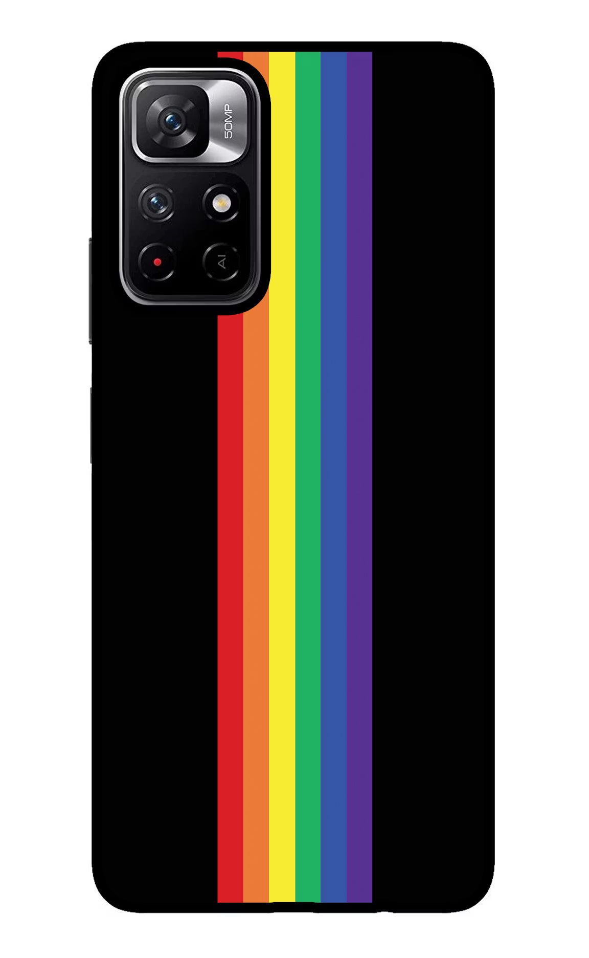 Pride Redmi Note 11T 5G Back Cover - Pride Redmi Note 11T 5G Glass Case Back Cover by Casekaro Pride Redmi Note 11T 5G Glass Case Back Cover by Casekaro