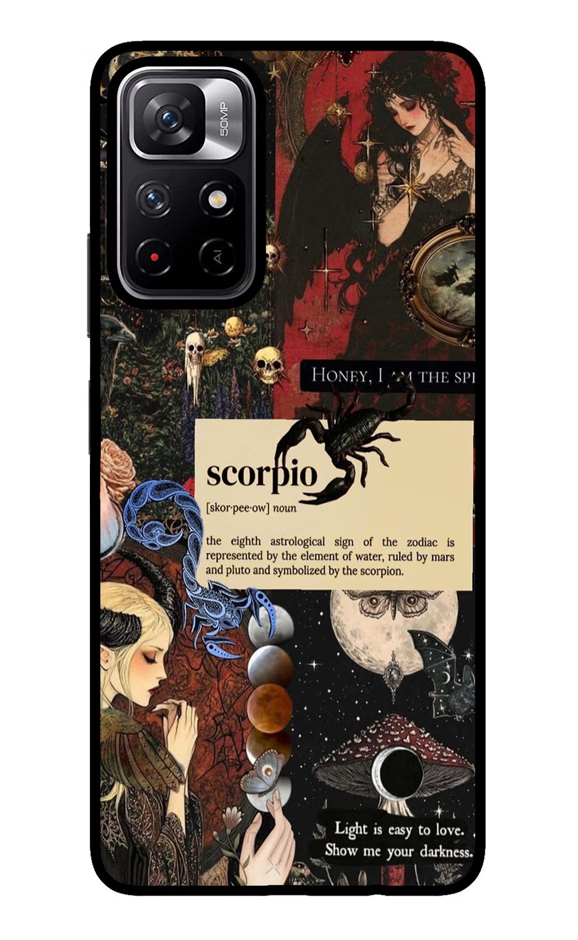Scorpio Zodiac Redmi Note 11T 5G Glass Case - Scorpio Zodiac Redmi Note 11T 5G Glass Case Scorpio Zodiac Redmi Note 11T 5G Glass Case