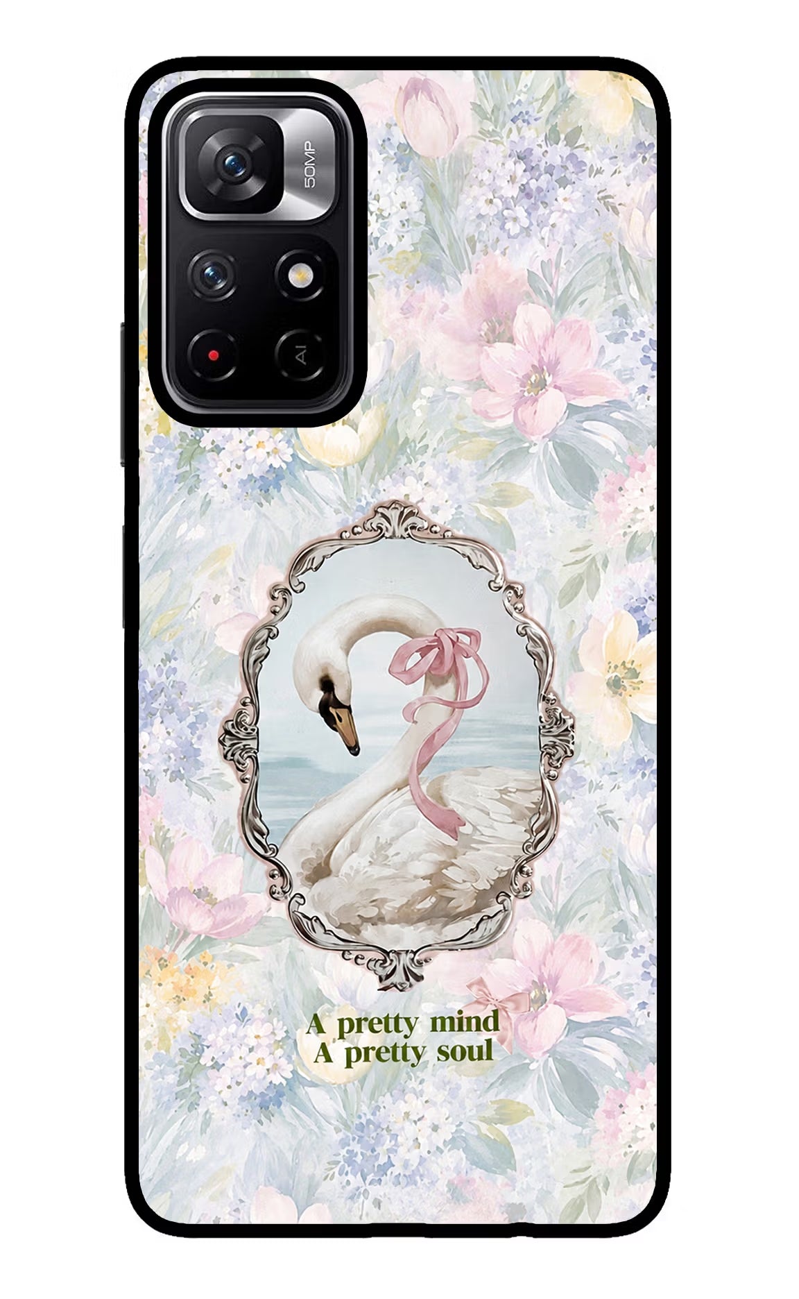 Pretty Mind Pretty Soul Redmi Note 11T 5G Glass Case - Pretty Mind Pretty Soul Redmi Note 11T 5G Glass Case Pretty Mind Pretty Soul Redmi Note 11T 5G Glass Case