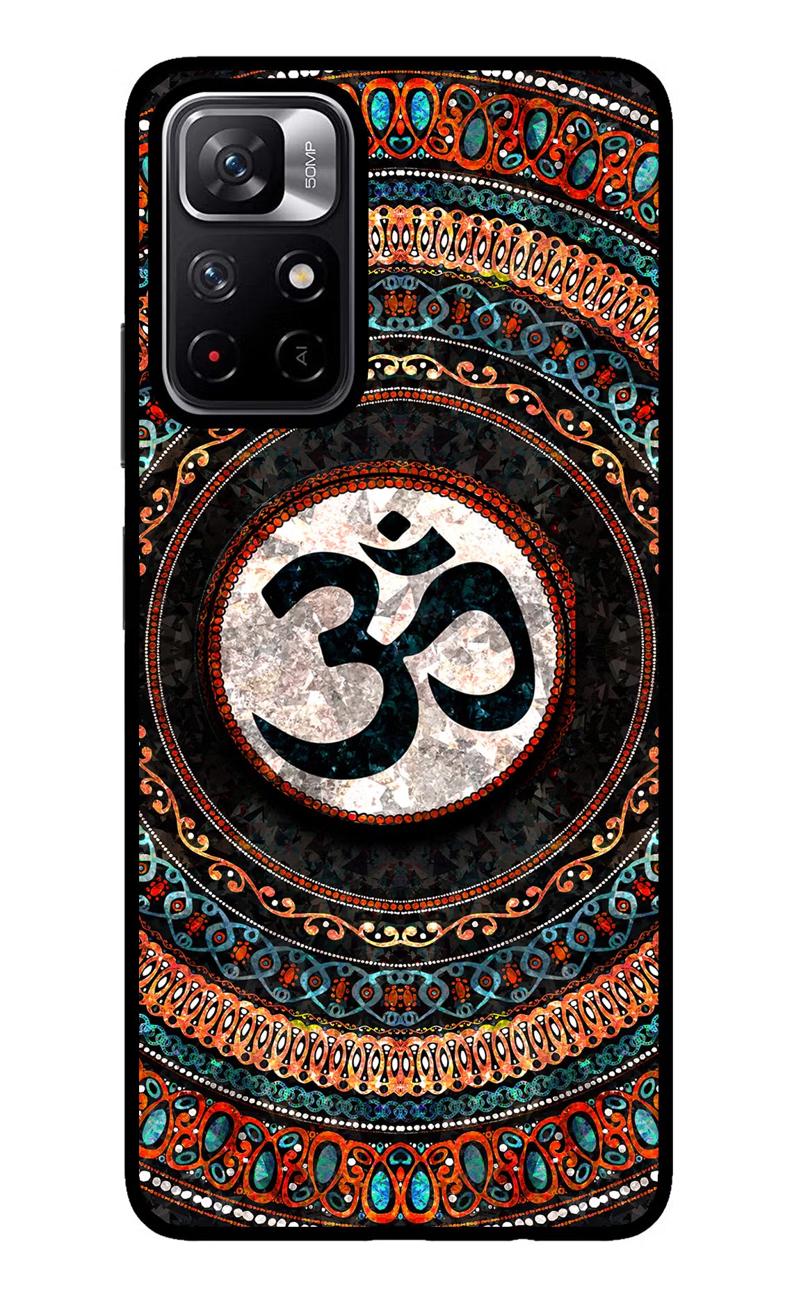 Om Culture Redmi Note 11T 5G Pop Case - Om Culture Redmi Note 11T 5G Pop Case by Casekaro Om Culture Redmi Note 11T 5G Pop Case by Casekaro