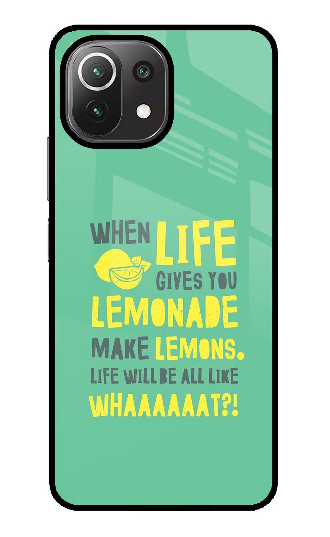 Quote Mi 11 Lite NE 5G Back Cover - Quote Mi 11 Lite NE 5G Glass Case Back Cover by Casekaro Quote Mi 11 Lite NE 5G Glass Case Back Cover by Casekaro