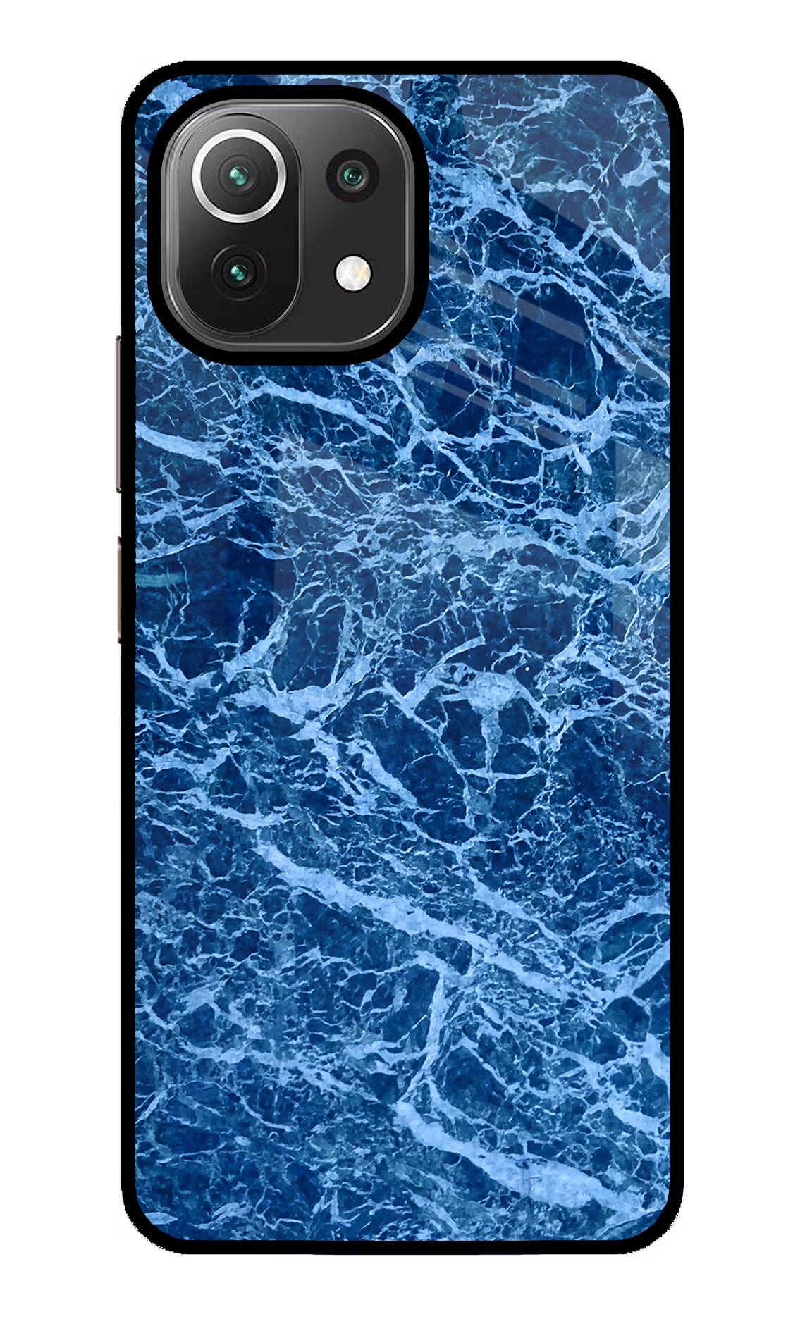 Blue Marble Mi 11 Lite NE 5G Glass Case - Blue Marble Mi 11 Lite NE 5G Glass Case Blue Marble Mi 11 Lite NE 5G Glass Case