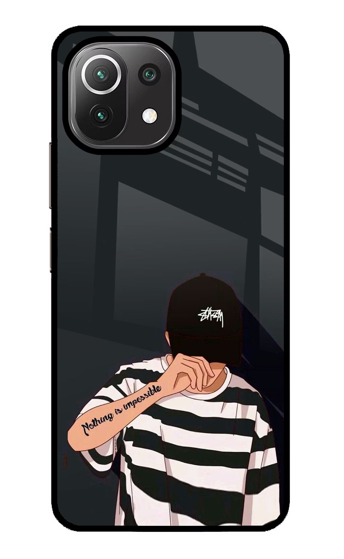 Aesthetic Boy Mi 11 Lite NE 5G Glass Case - Aesthetic Boy Mi 11 Lite NE 5G Glass Case Aesthetic Boy Mi 11 Lite NE 5G Glass Case