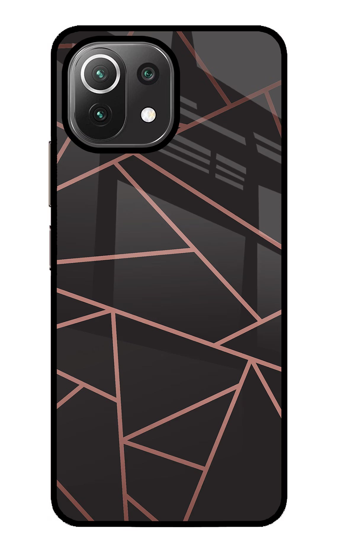 Geometric Pattern Mi 11 Lite NE 5G Glass Case - Geometric Pattern Mi 11 Lite NE 5G Glass Case Geometric Pattern Mi 11 Lite NE 5G Glass Case