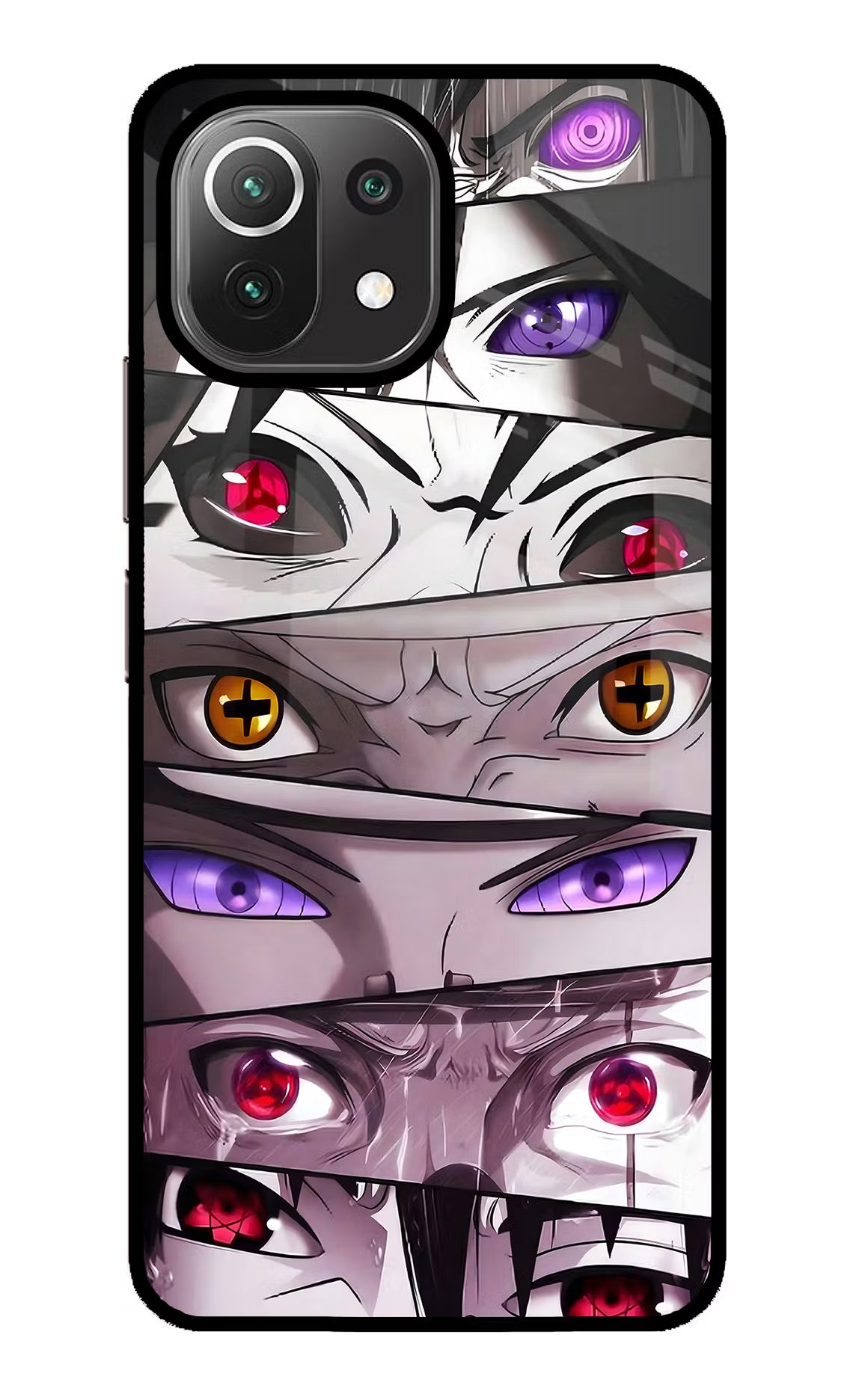 Naruto Anime Mi 11 Lite NE 5G Glass Case - Naruto Anime Mi 11 Lite NE 5G Glass Case Naruto Anime Mi 11 Lite NE 5G Glass Case
