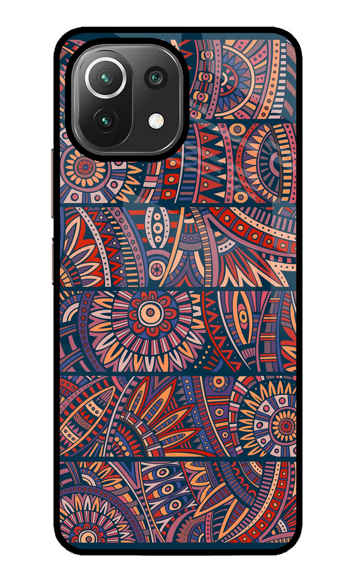 African Culture Design Mi 11 Lite NE 5G Glass Case - African Culture Design Mi 11 Lite NE 5G Glass Case African Culture Design Mi 11 Lite NE 5G Glass Case