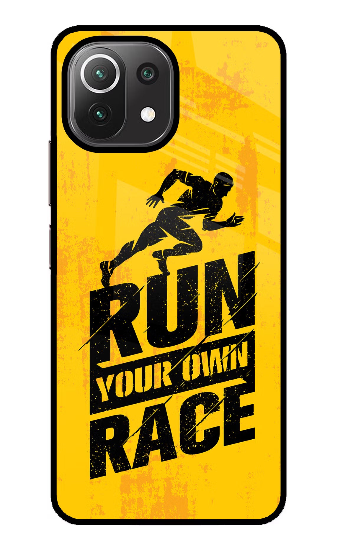 Run Your Own Race Mi 11 Lite NE 5G Glass Case - Run Your Own Race Mi 11 Lite NE 5G Glass Case Run Your Own Race Mi 11 Lite NE 5G Glass Case