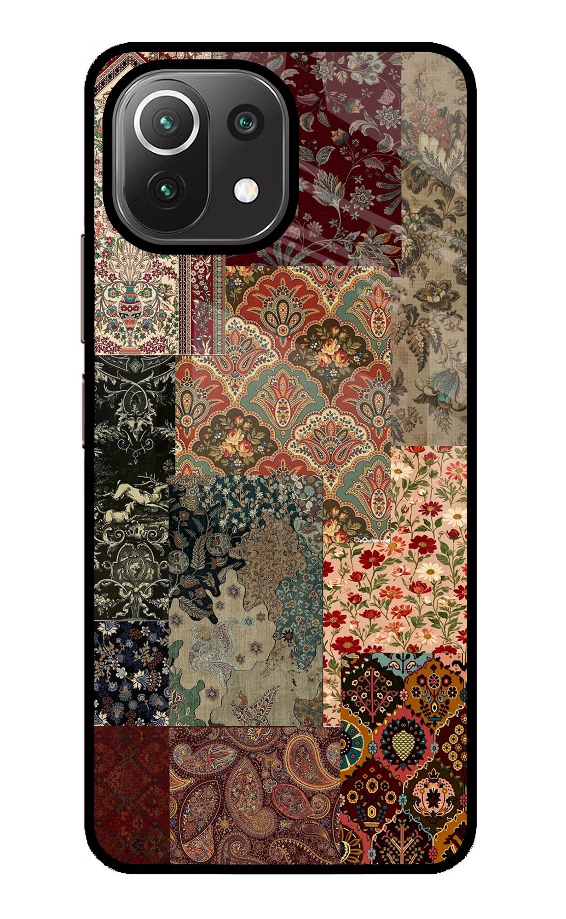Desi Print Mi 11 Lite NE 5G Glass Case - Desi Print Mi 11 Lite NE 5G Glass Case Desi Print Mi 11 Lite NE 5G Glass Case