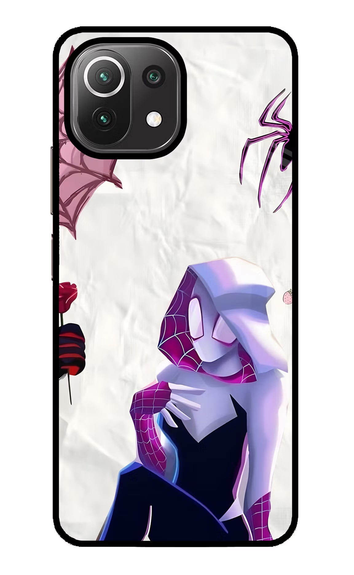 Gwen Verse Mi 11 Lite NE 5G Glass Case - Gwen Verse Mi 11 Lite NE 5G Glass Case Gwen Verse Mi 11 Lite NE 5G Glass Case