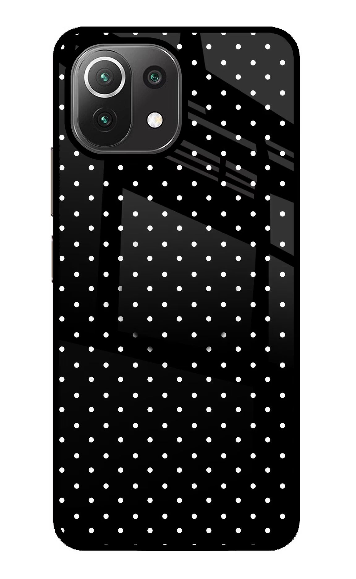 White Dots Mi 11 Lite NE 5G Pop Case - White Dots Mi 11 Lite NE 5G Pop Case by Casekaro White Dots Mi 11 Lite NE 5G Pop Case by Casekaro