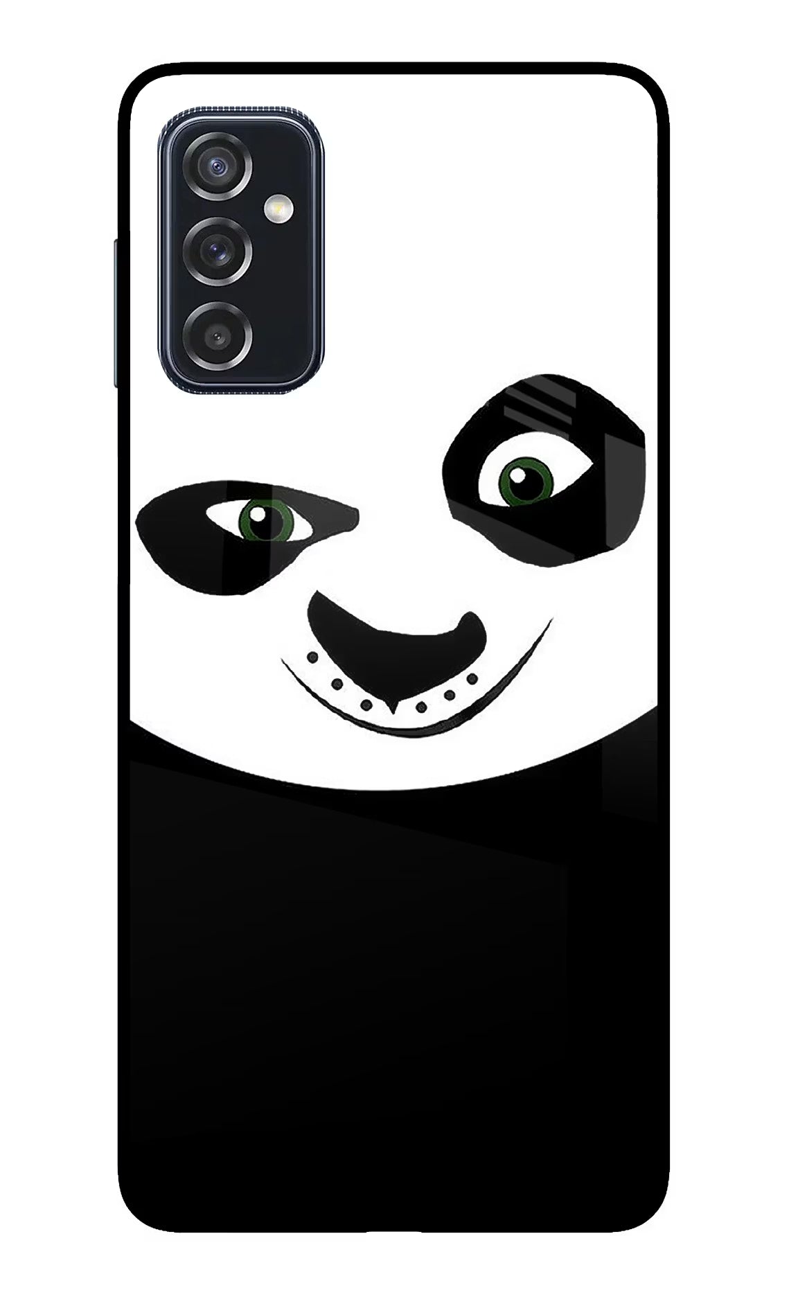 Panda Samsung M52 5G Back Cover - Panda Samsung M52 5G Glass Case Back Cover by Casekaro Panda Samsung M52 5G Glass Case Back Cover by Casekaro