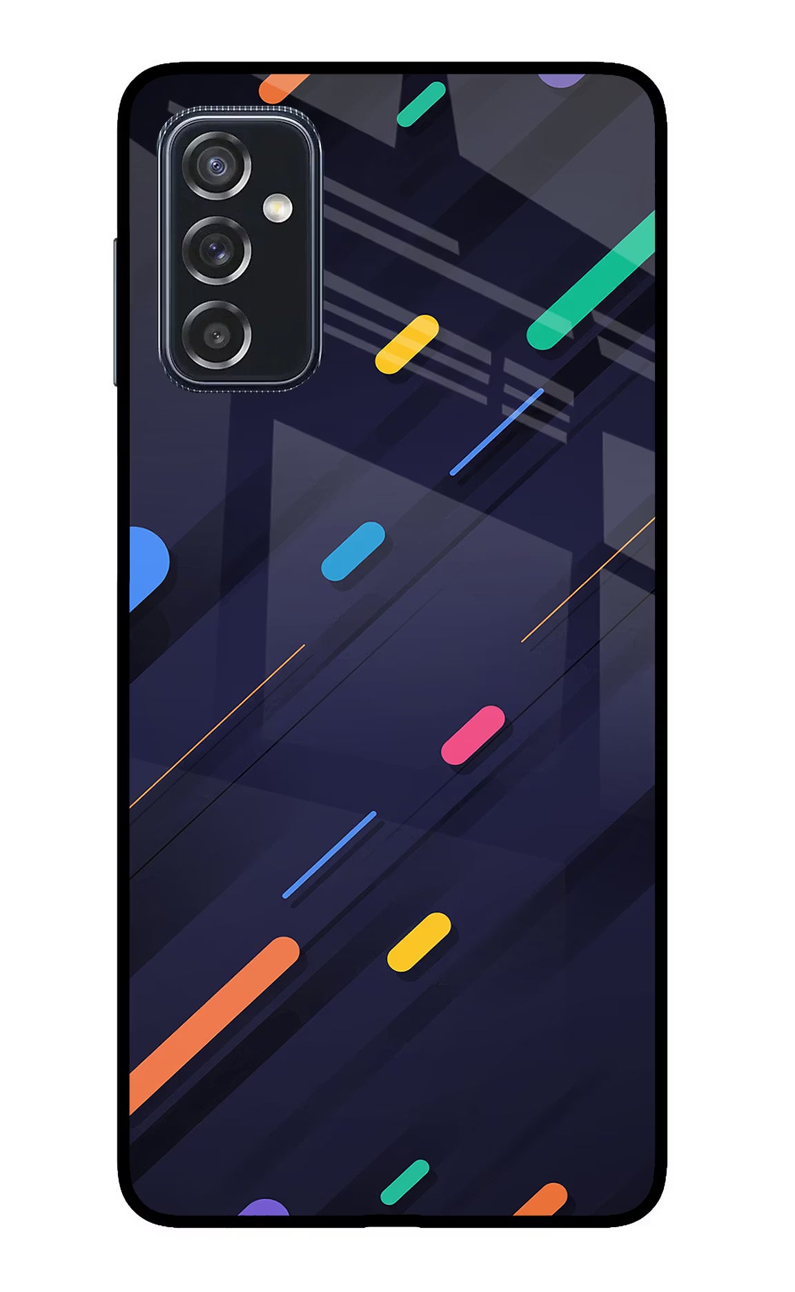 Abstract Design Samsung M52 5G Back Cover - Abstract Design Samsung M52 5G Glass Case Back Cover by Casekaro Abstract Design Samsung M52 5G Glass Case Back Cover by Casekaro