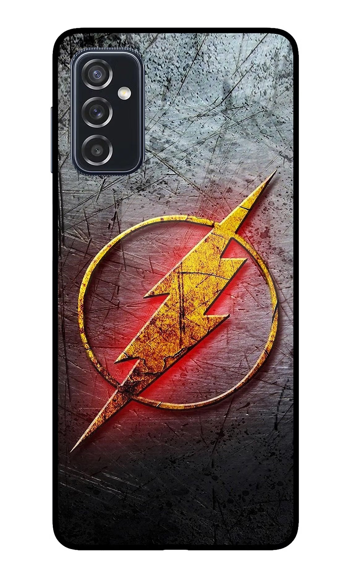 Flash Samsung M52 5G Back Cover - Flash Samsung M52 5G Glass Case Back Cover by Casekaro Flash Samsung M52 5G Glass Case Back Cover by Casekaro